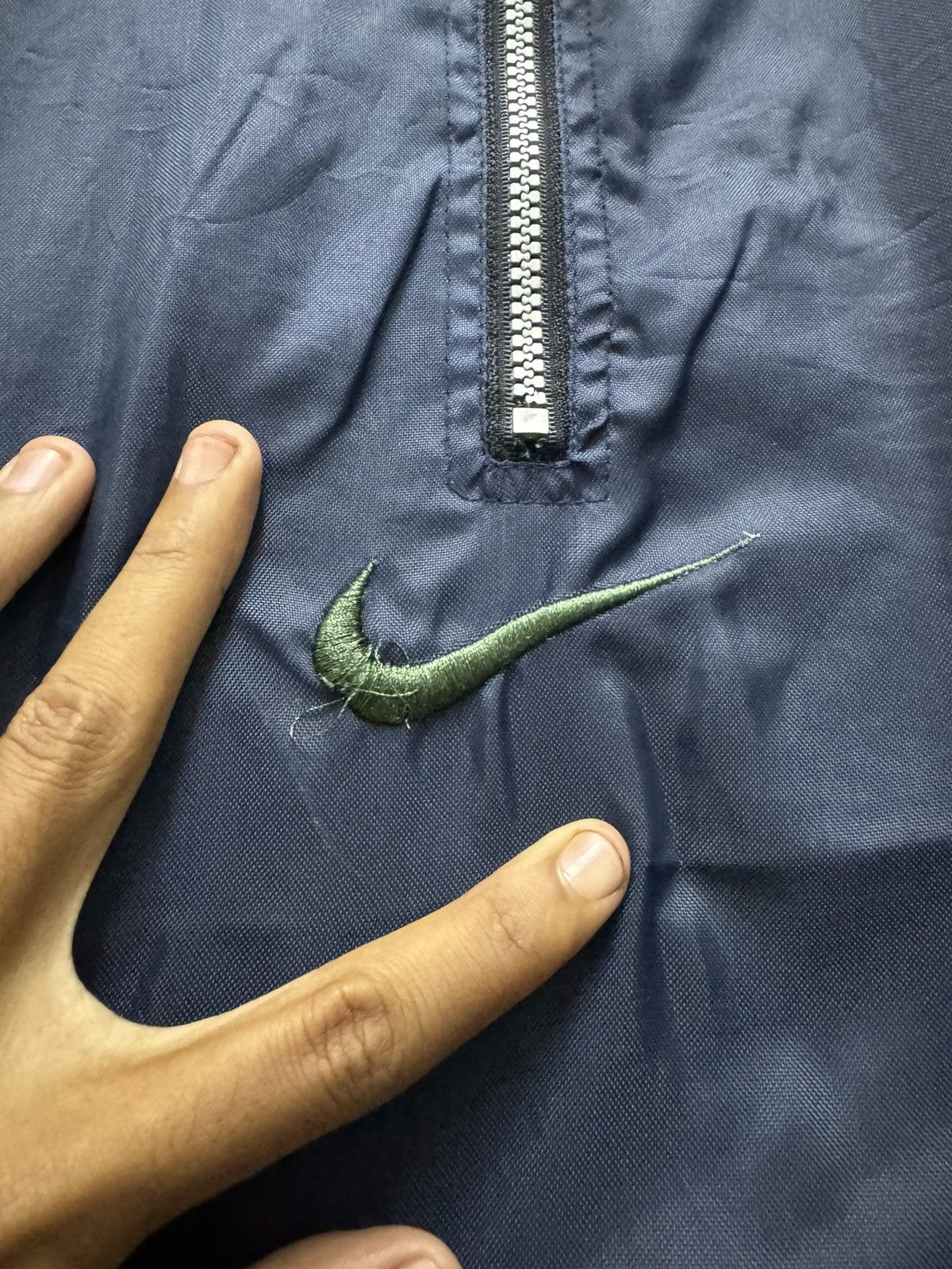 Vintage Nike Anarok vintage big logo Size US L / EU 52-54 / 3 - 4 Thumbnail
