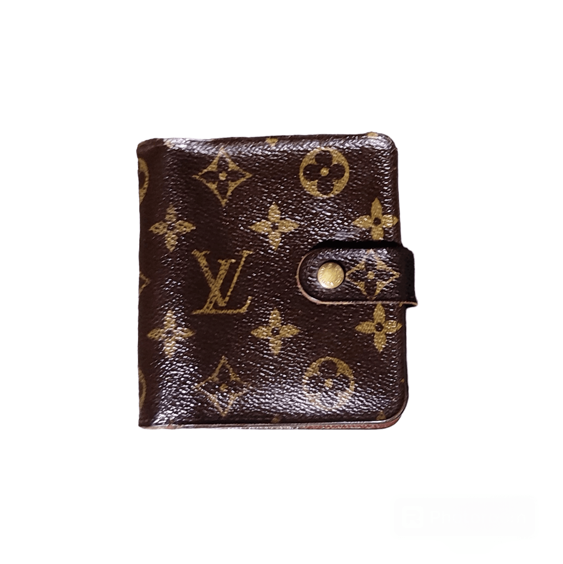 Louis Vuitton LOUIS VUITTON Monogram Compact Zip Bifold Wallet Size ONE SIZE - 6 Thumbnail