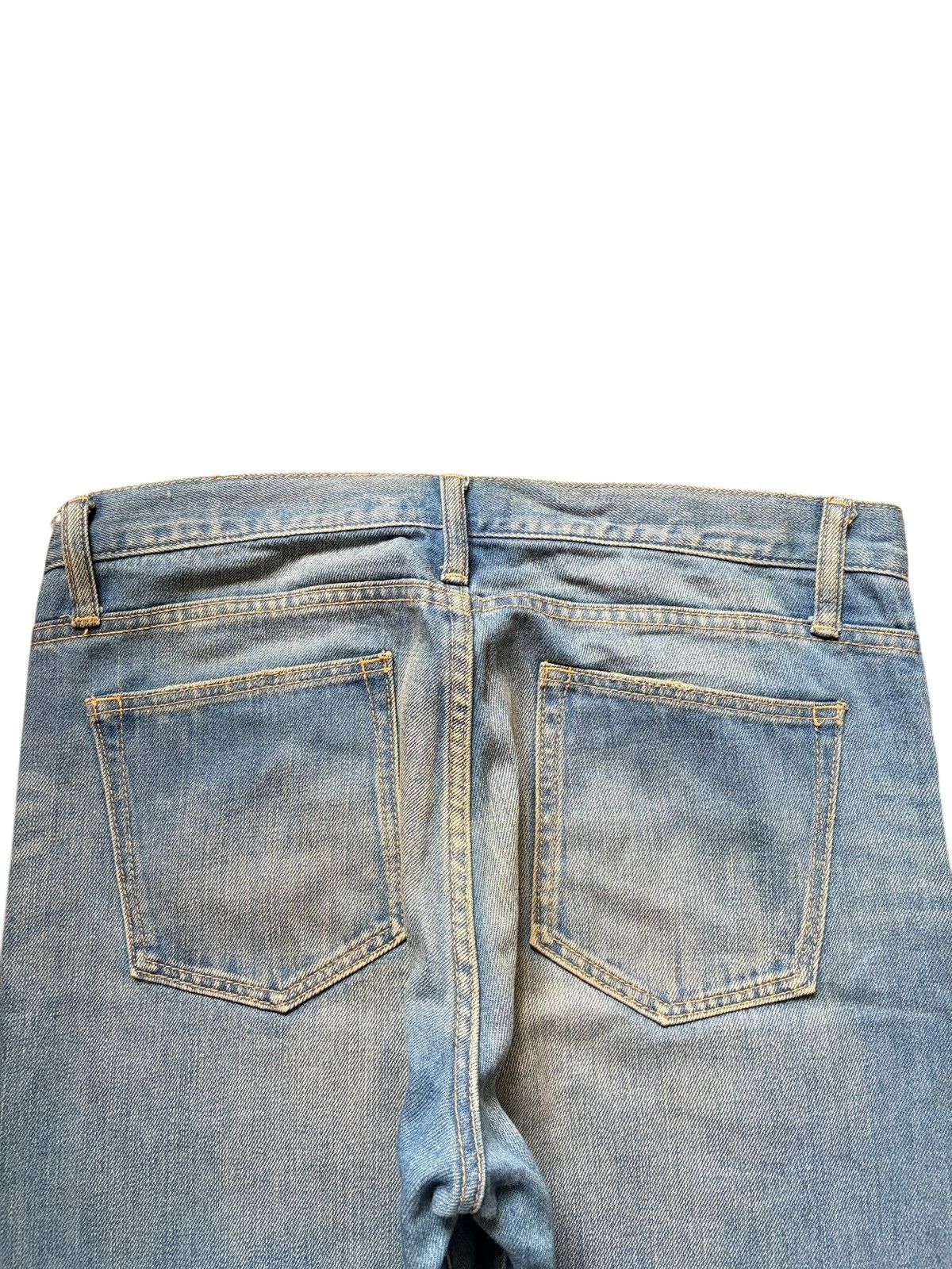 MOUSSY Vintage Azul Moussy Patches Distressed Jeans Size 32" / US 10 / IT 46 - 4 Thumbnail
