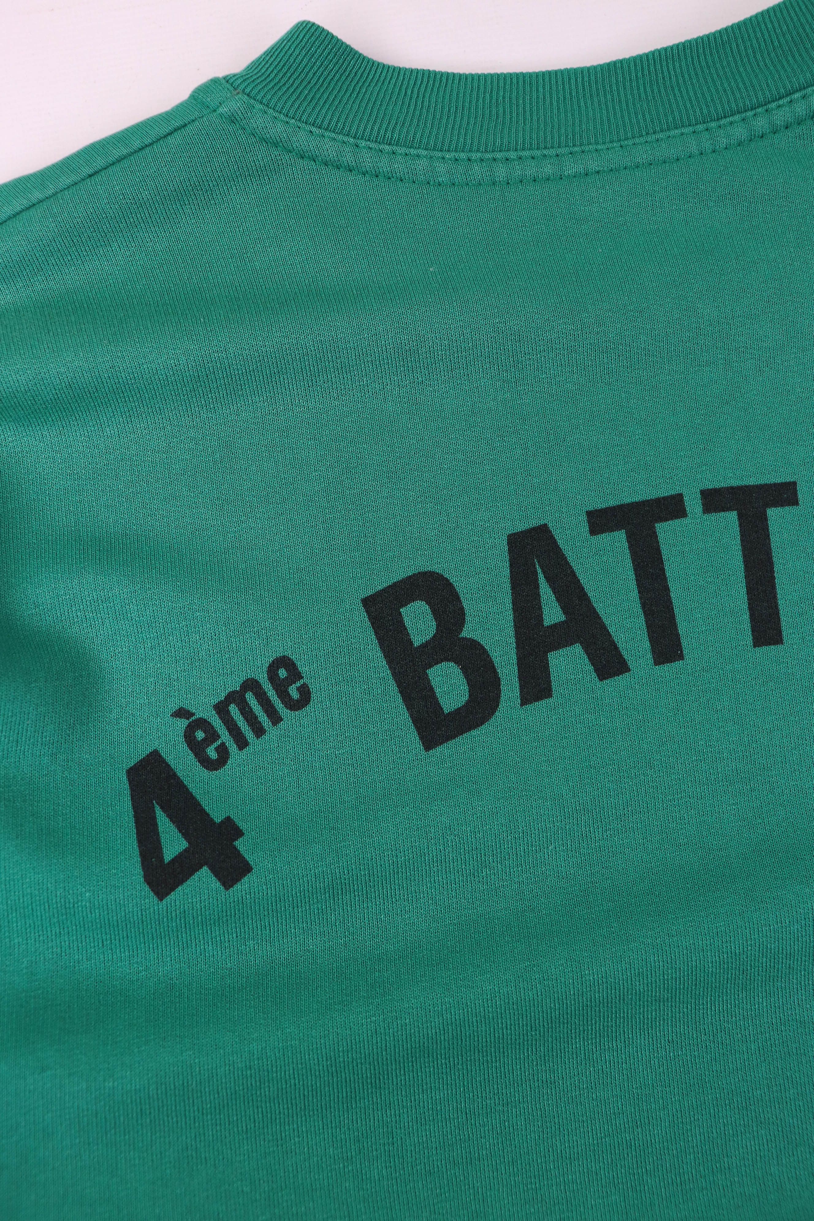 Vintage Vintage Batterie D'Afrique French Army Crewneck Sweatshirt Size US L / EU 52-54 / 3 - 12 Thumbnail
