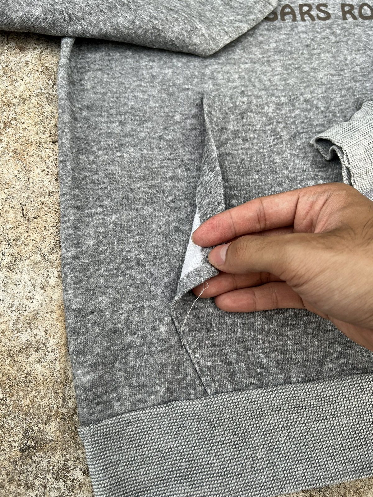 Vintage Vintage 70s Grey Hoodie Size US S / EU 44-46 / 1 - 7 Thumbnail