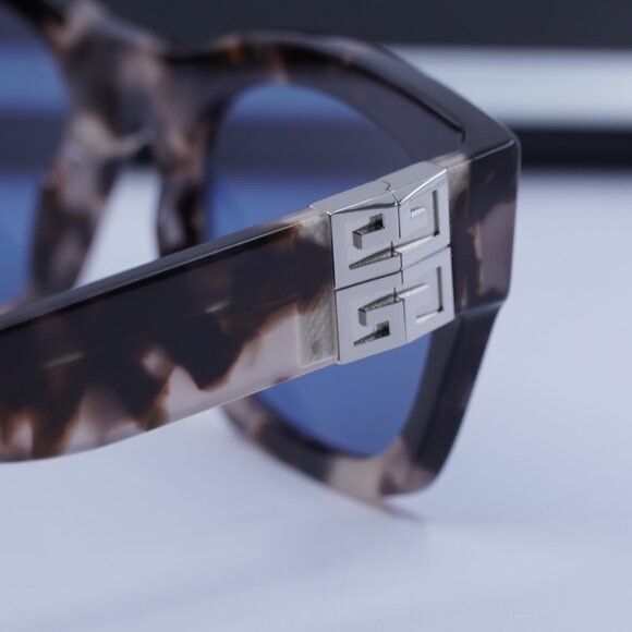 Givenchy 🕶️ New Givenchy GV40072I 55V Havana/Blue Sunglasses Size ONE SIZE - 8 Thumbnail