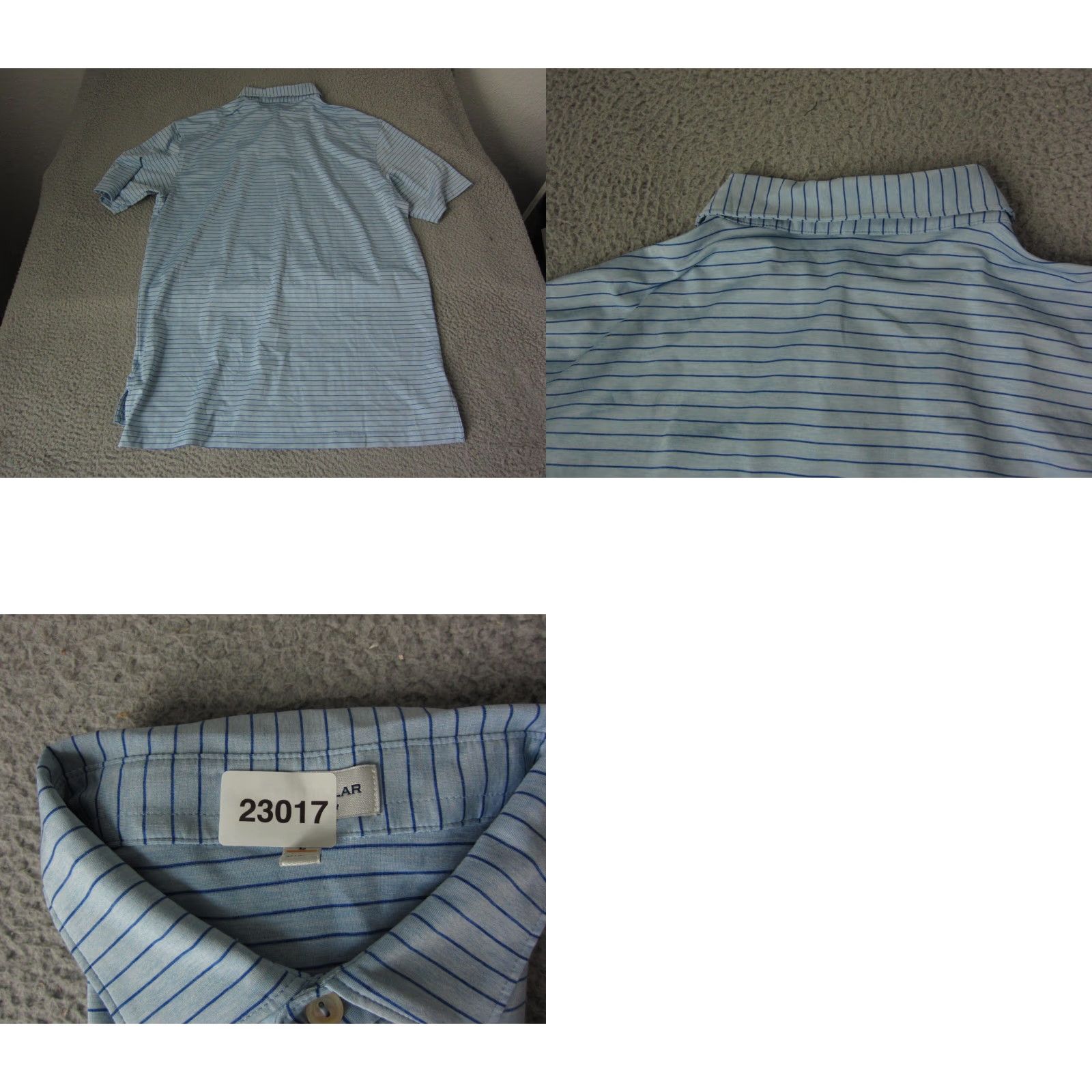 Peter Millar Peter Millar Polo Shirt Adult Large Blue Mens Golf Summer Comfort Stretch Shirt Size US L / EU 52-54 / 3 - 8 Thumbnail