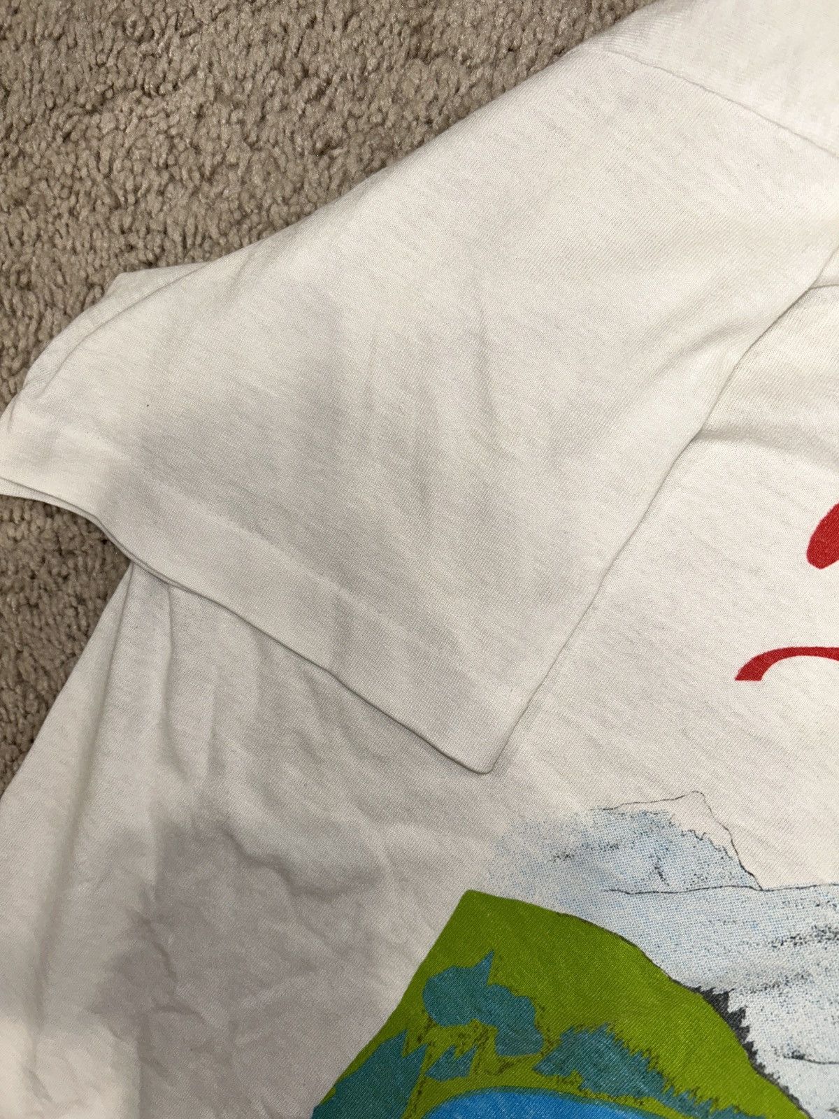 Vintage Vintage 1990s Germany Graphic T-Shirt Size XXL Single Stitch Size US XXL / EU 58 / 5 - 3 Thumbnail