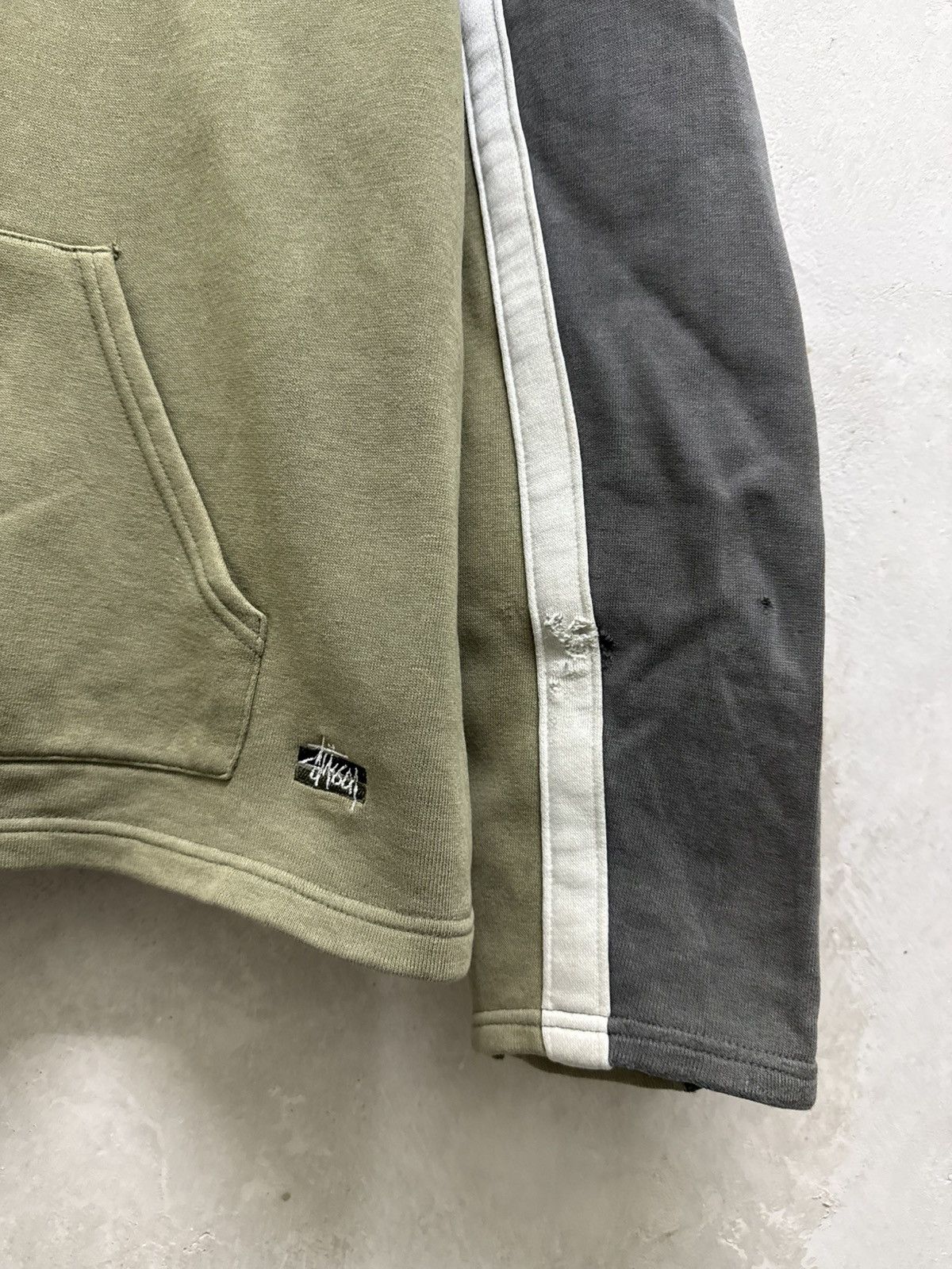 Stussy Vintage 90s Distressed Stussy Sun Faded Hoodie Size US S / EU 44-46 / 1 - 4 Thumbnail