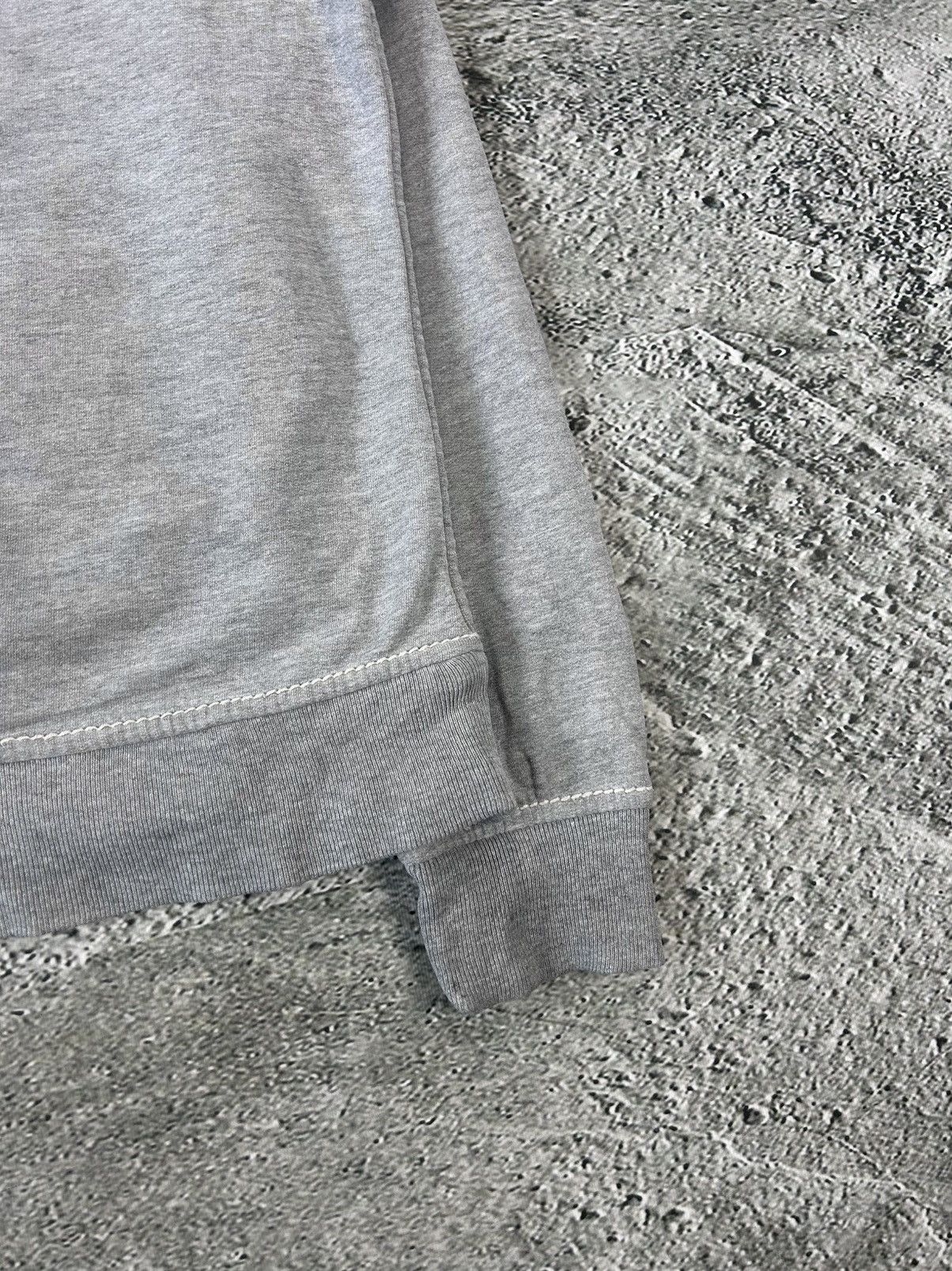 True Religion × Vintage True Religion vintage grey zip hoodie white thick stitching Size US XXL / EU 58 / 5 - 9 Thumbnail