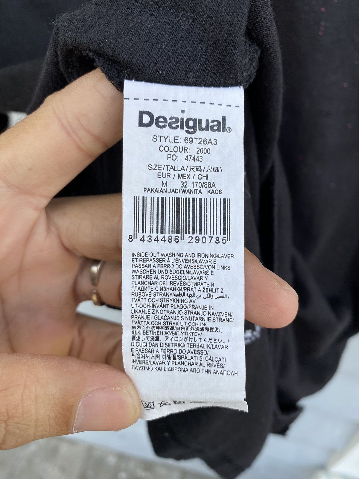 Japanese Brand Desigual Love Hearts Embroidery Size M / US 6-8 / IT 42-44 - 17 Thumbnail
