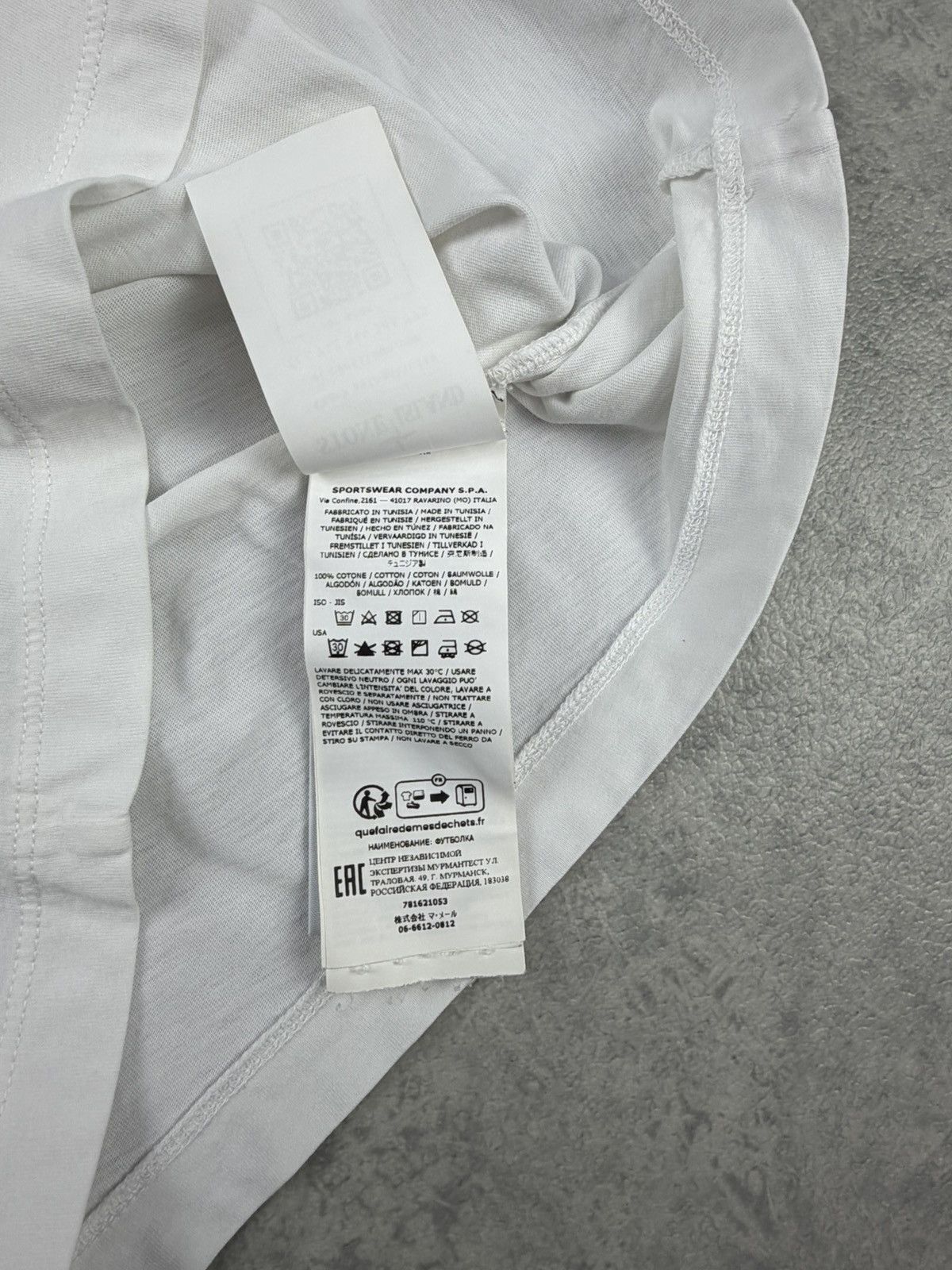 Stone Island Stone Island Junior Compass Logo T-Shirt White Size 10Y Size US XXS / EU 40 - 7 Thumbnail
