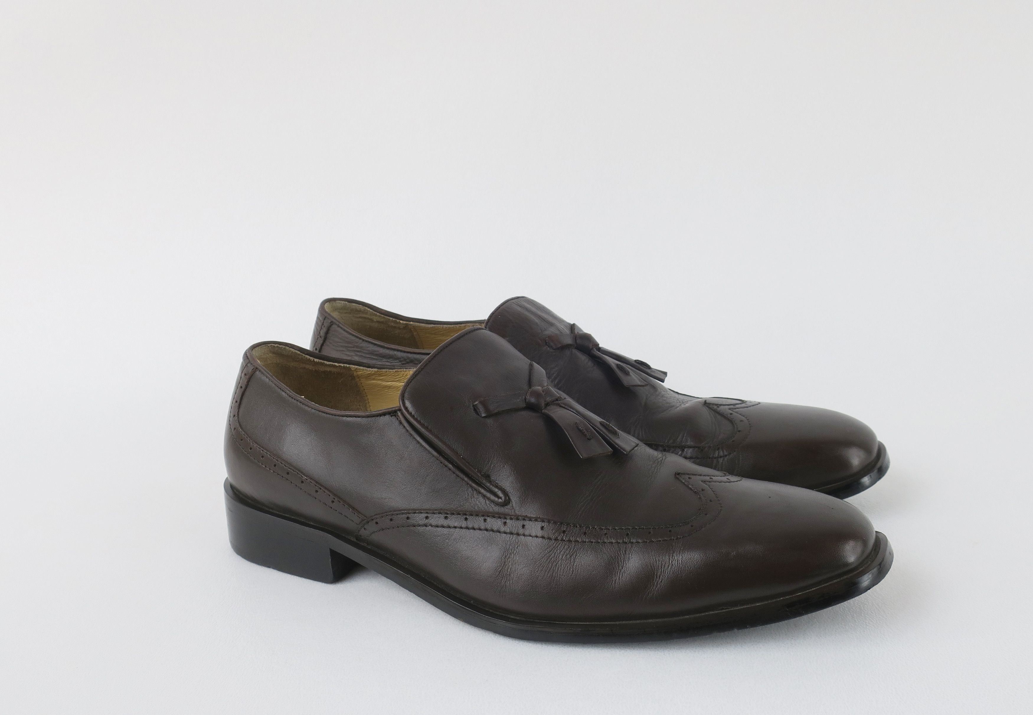 Salvatore Ferragamo Salvatore Ferragamo mens leather shoes Size US 9 / EU 42 - 1 Thumbnail