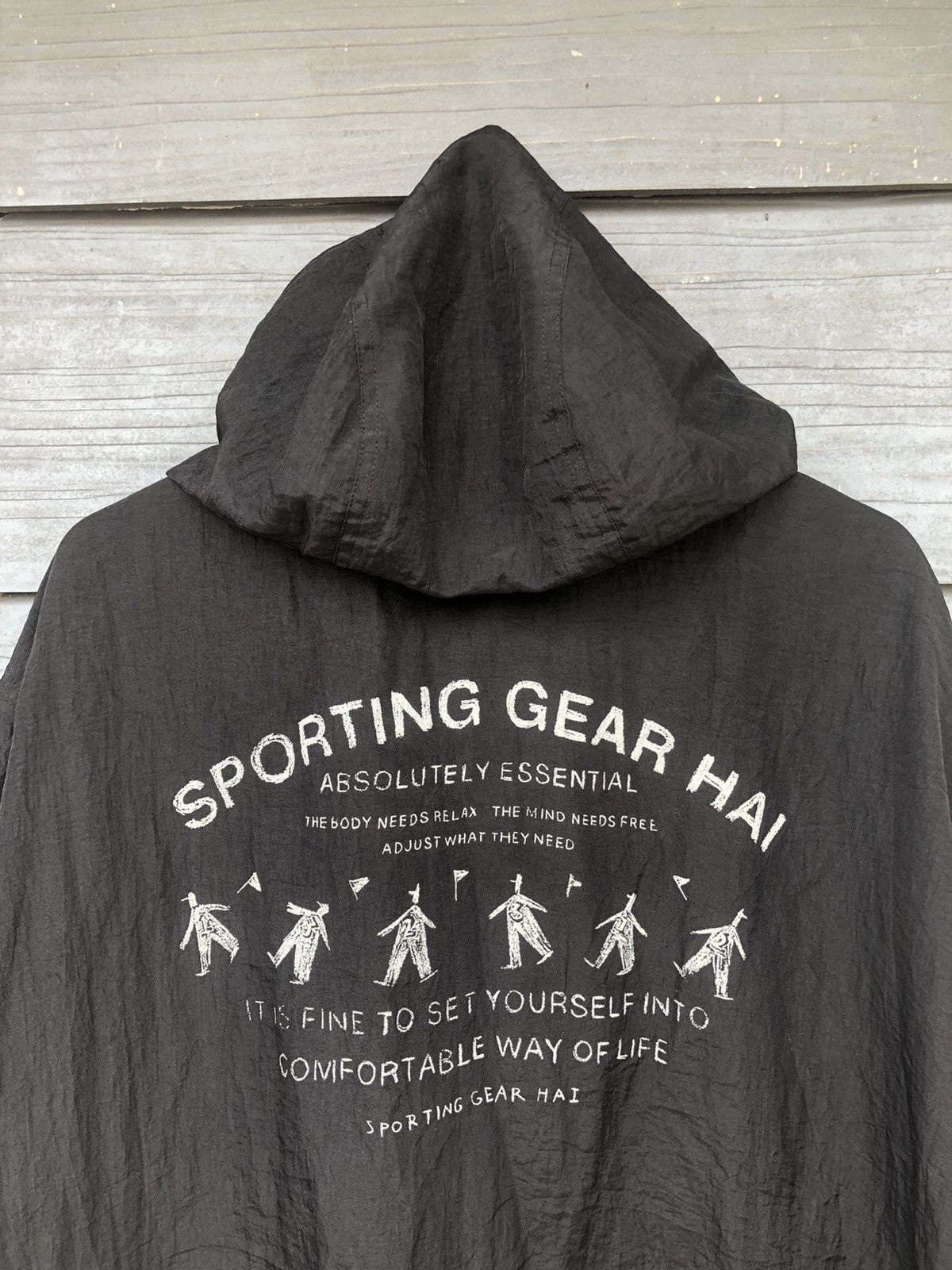 Hai Sporting Gear Vintage HAI SPORTING GEAR Windbracker Raincoat Jacket Size US XL / EU 56 / 4 - 2 Thumbnail