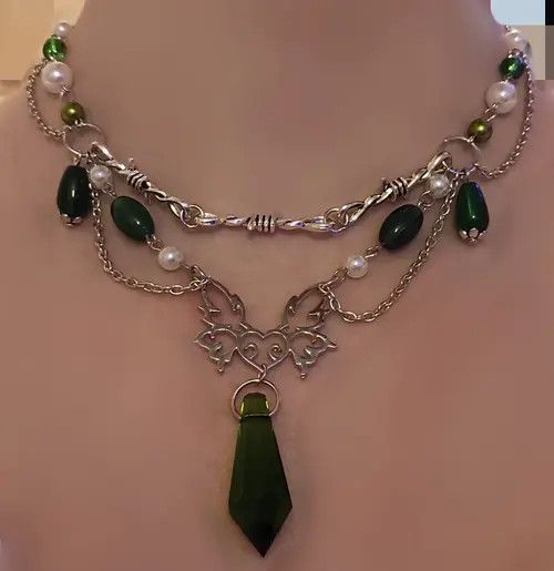 Handmade × Jewelry Handmade Fairy Core Necklace Size ONE SIZE - 3 Thumbnail