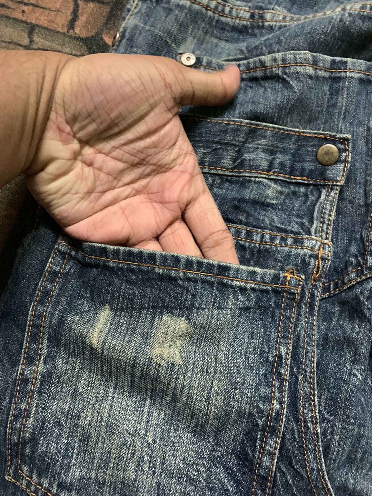 If Six Was Nine CRAZY BONDAGE PUNK double knee / double waist multipocket Size US 34 / EU 50 - 18 Thumbnail