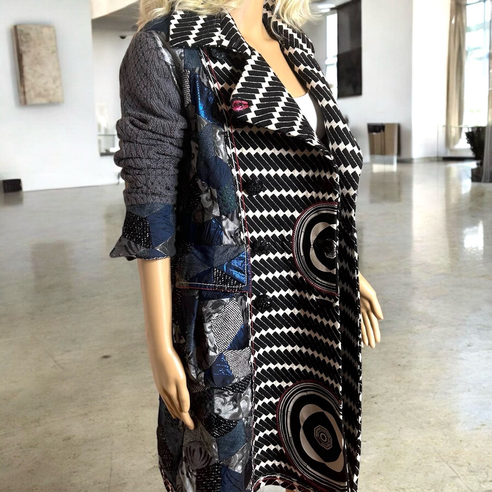 Desigual Desigual tapestry coat and skirt multicolor set M Size M / US 6-8 / IT 42-44 - 4 Thumbnail