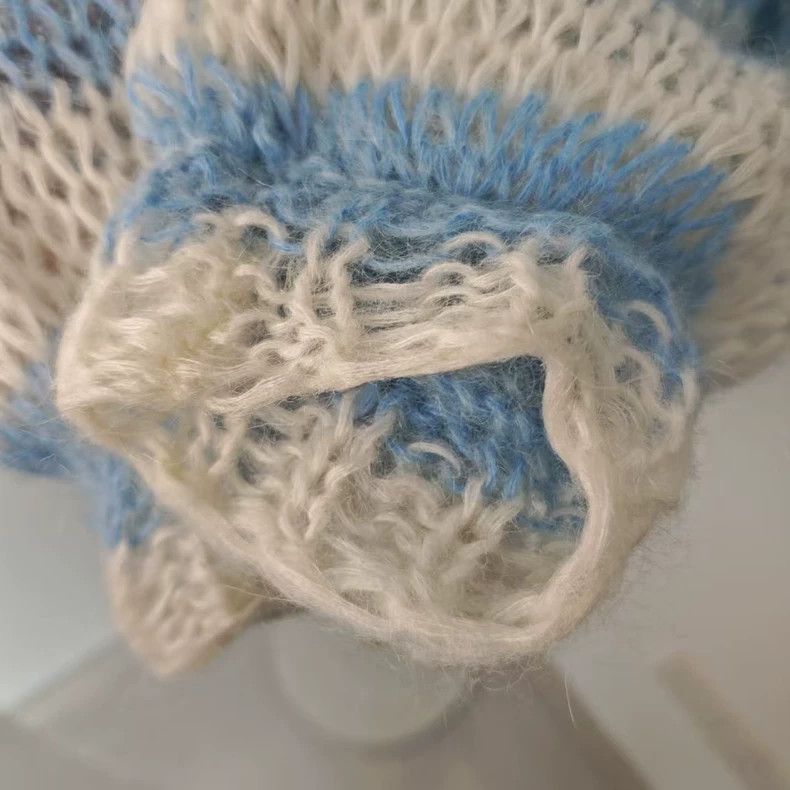 Loewe loewe Blue and white striped sweater 2506-Nextarrow Size US S / EU 44-46 / 1 - 3 Thumbnail