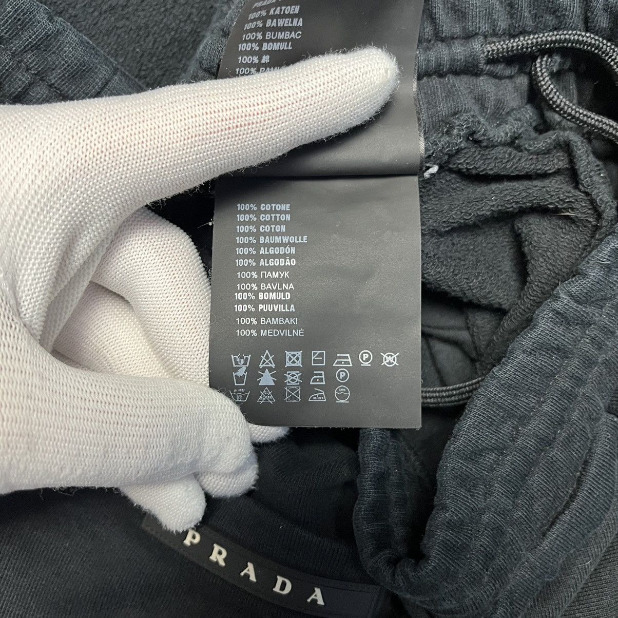 Prada Prada Black Tab Sweatpants Joggers Luxury Designer Size US 28 / EU 44 - 11 Thumbnail