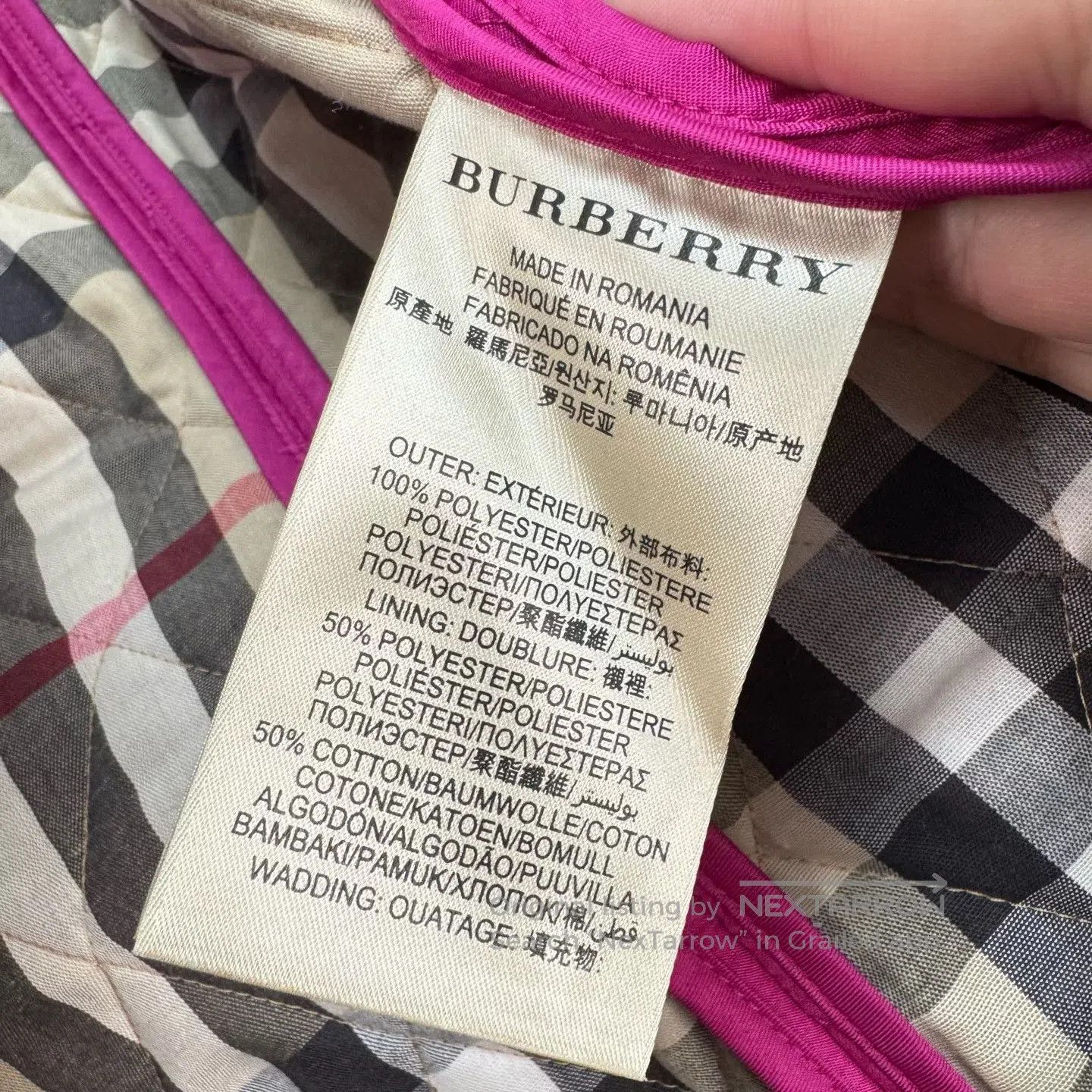 Burberry Burberry Diamond Quilted Padded Coat. Size S / US 4 / IT 40 - 7 Thumbnail