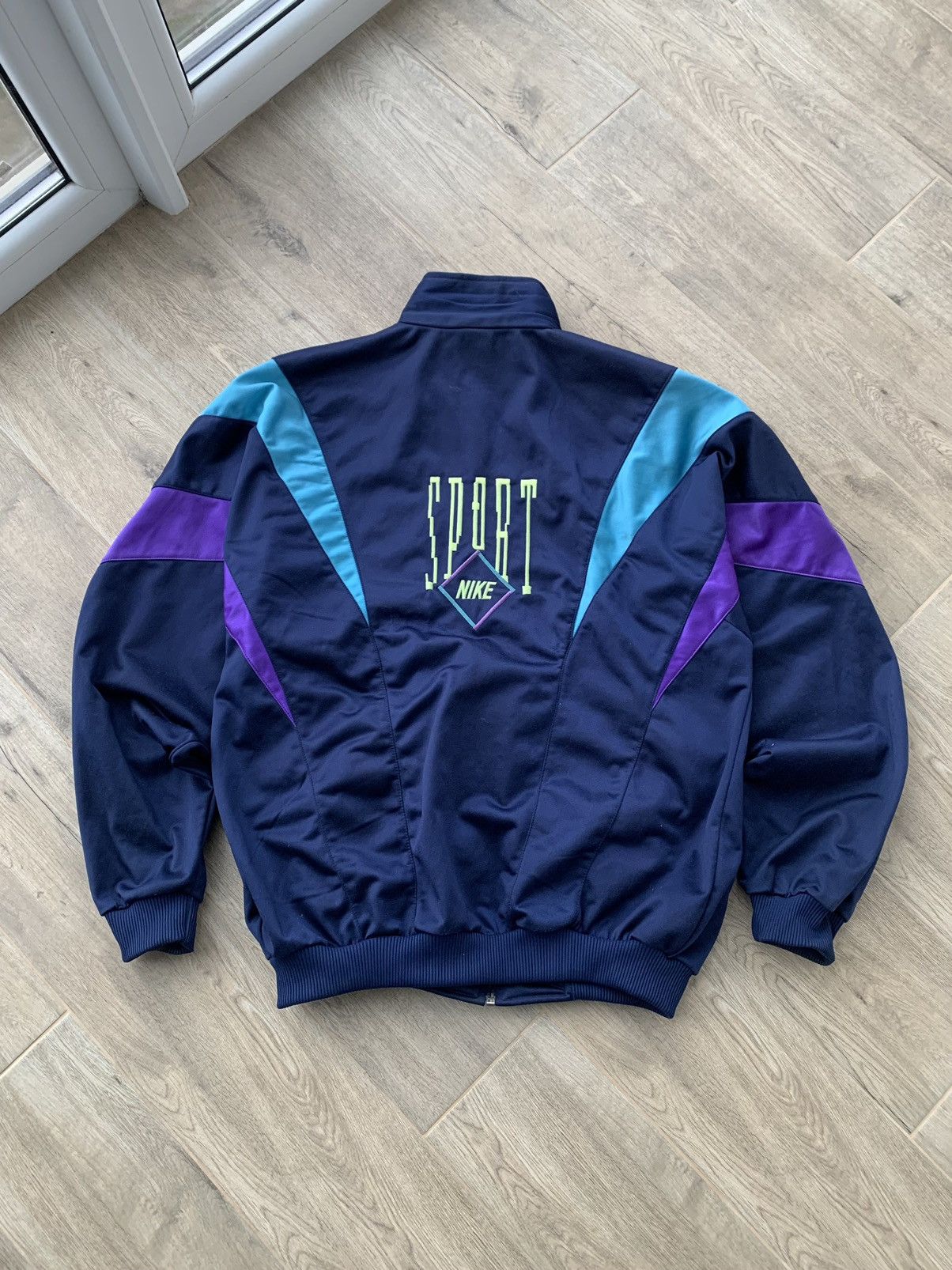 Nike × Vintage 🔥 VINTAGE NIKE 90s ZIP Up Size US S / EU 44-46 / 1 - 1 Thumbnail