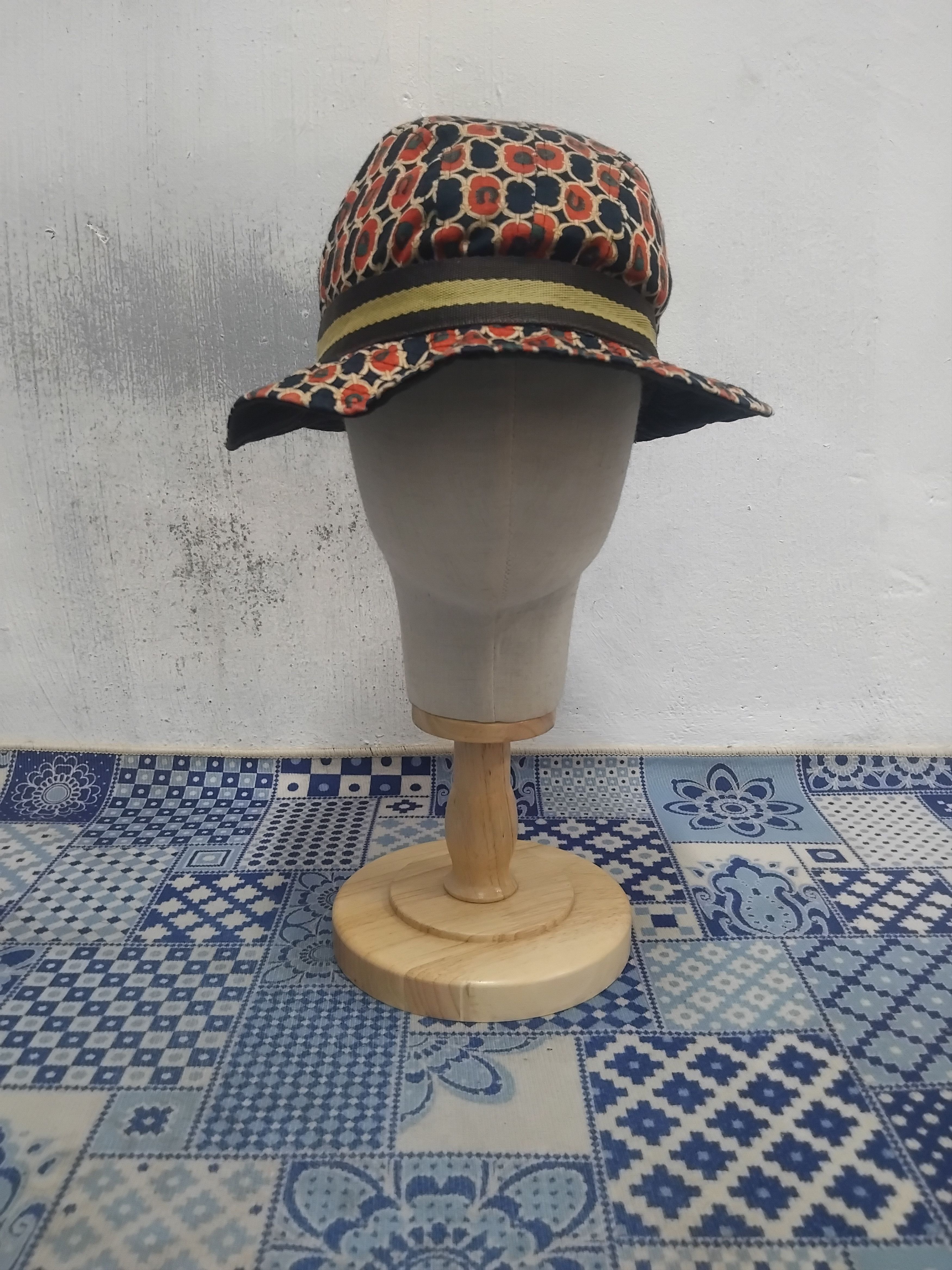 Japanese Brand Nanashi japanese abstract harajuku hat Size ONE SIZE - 4 Thumbnail