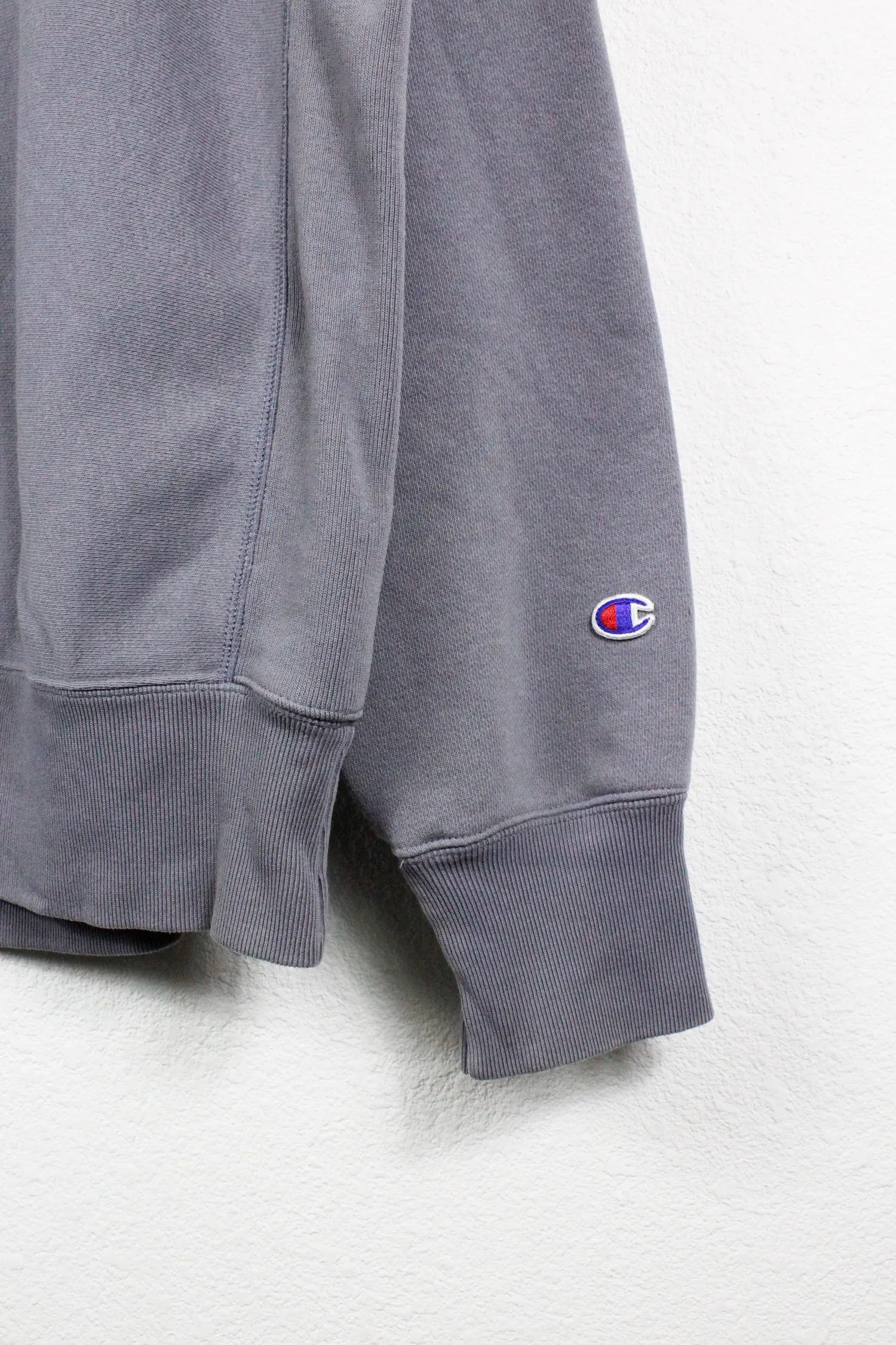 Champion × Vintage Champion Reverse Weave Logo Pale Grey Crew Sweatshirt XL Size US XL / EU 56 / 4 - 3 Thumbnail