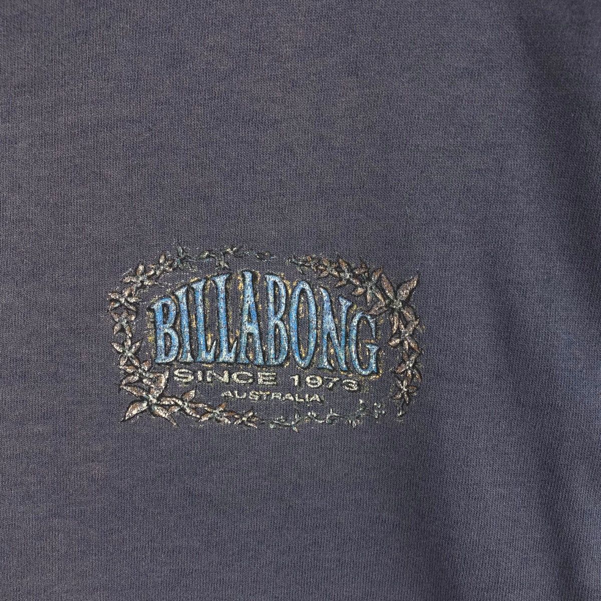 Billabong × Vintage Pick!! True Vtg 90's BILLABONG Distressed Top Tee Tshirt Size US M / EU 48-50 / 2 - 7 Thumbnail