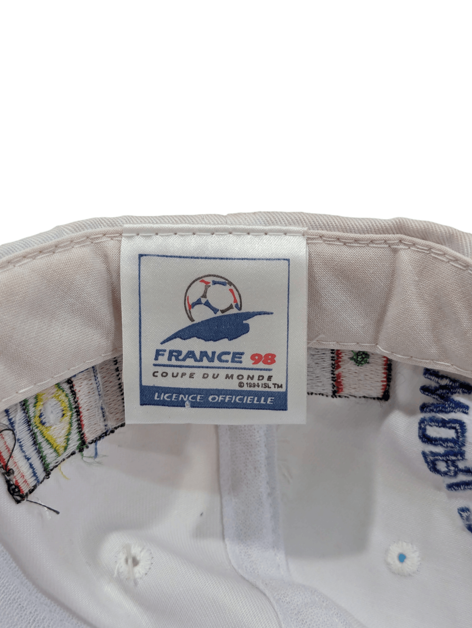 USA Olympics × Vintage VINTAGE FIFA WORLD CUP FRANCE 1998 CAP HAT Size ONE SIZE - 3 Thumbnail
