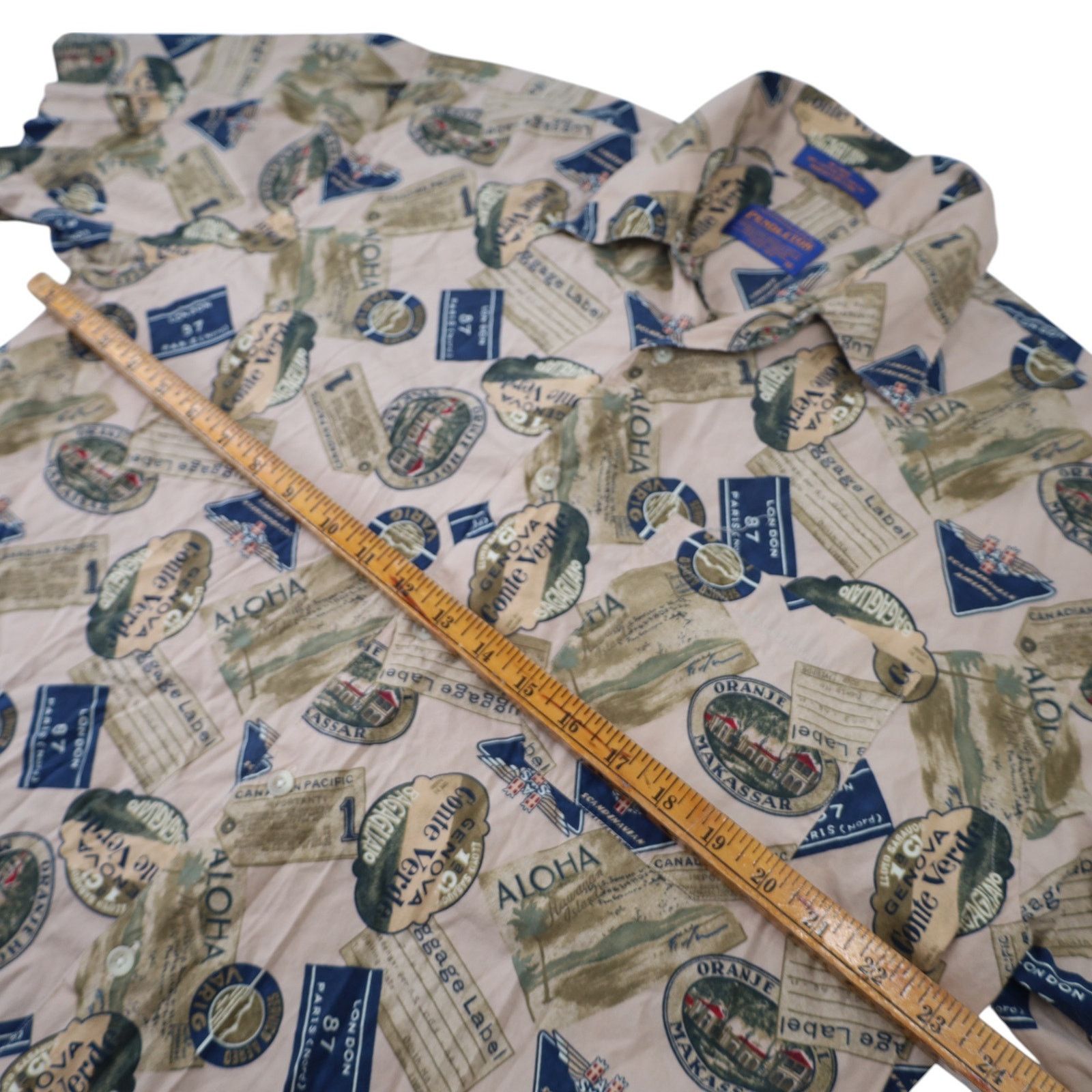 Pendleton Pendleton Allover Luggage Tag Vacation Button up Shirt Size US L / EU 52-54 / 3 - 8 Thumbnail