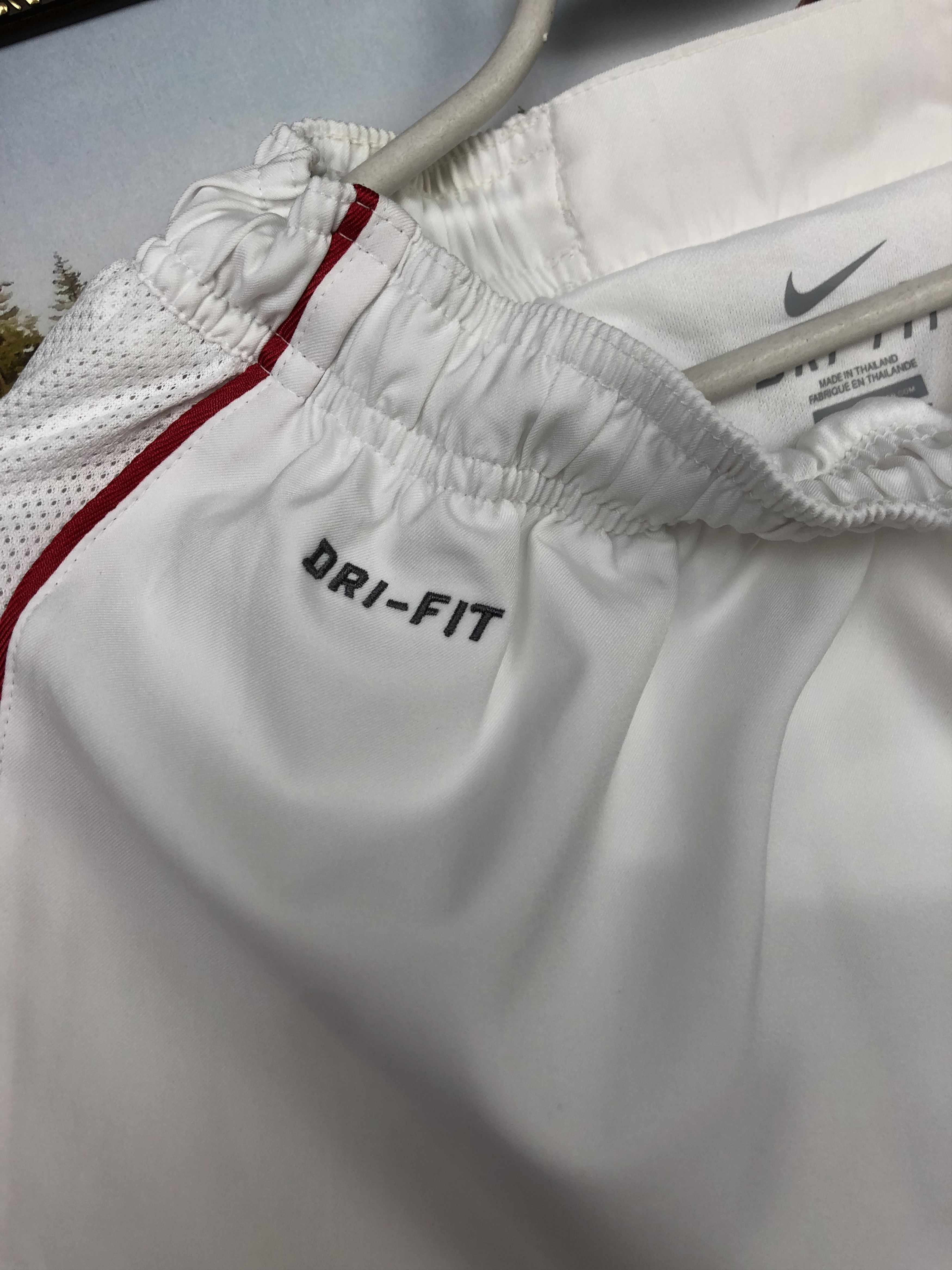 Nike Nike Arsenal Football Shorts Soccer Track White Gunners S Size US 30 / EU 46 - 6 Thumbnail