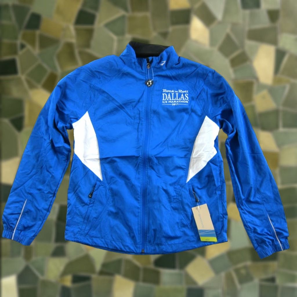 Brooks NWT Brooks Rock N Roll Dallas 1/2 Marathon 2011 Race Windbreaker Jacket Men S Size US S / EU 44-46 / 1 - 1 Thumbnail