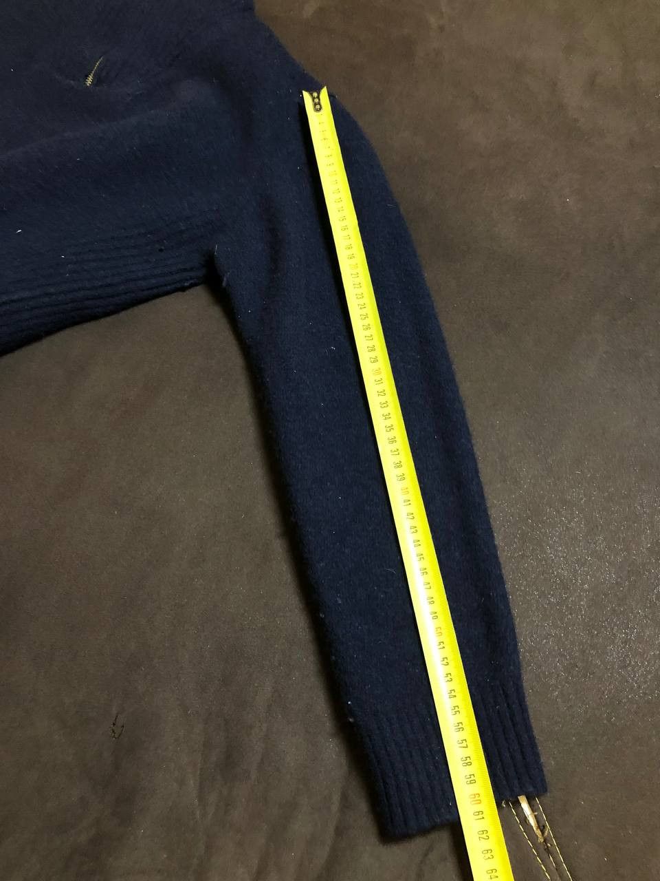 Barbour Barbour Essential Lambswool Half Zip Jumper Navy Size US XXL / EU 58 / 5 - 9 Thumbnail