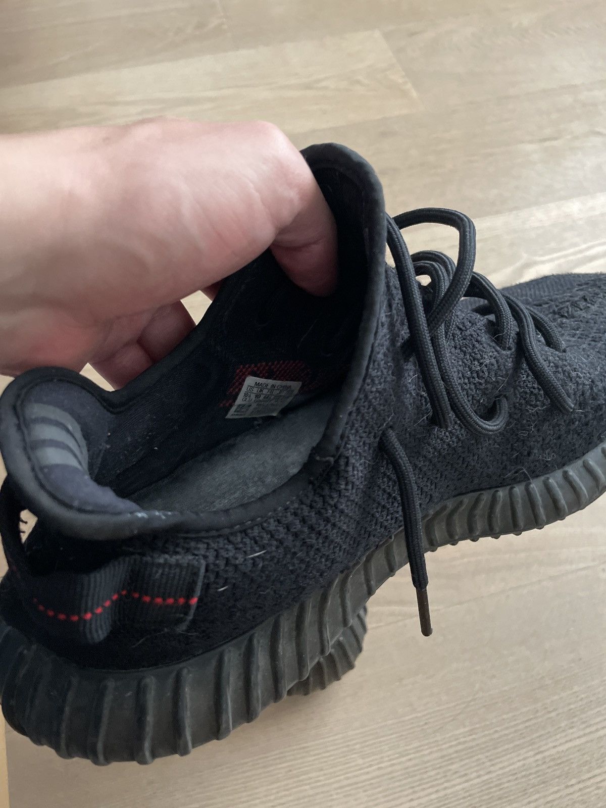 Adidas × Kanye West Yeezy Boost 350 V2 Bred 2017 Size US 10.5 / EU 43-44 - 10 Thumbnail