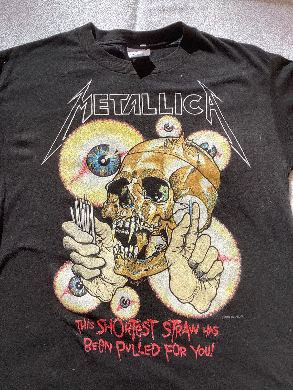 Metallica Vtg ‘88 metallica shortest straw has been pulled for you Tee Size US L / EU 52-54 / 3 - 2 Thumbnail