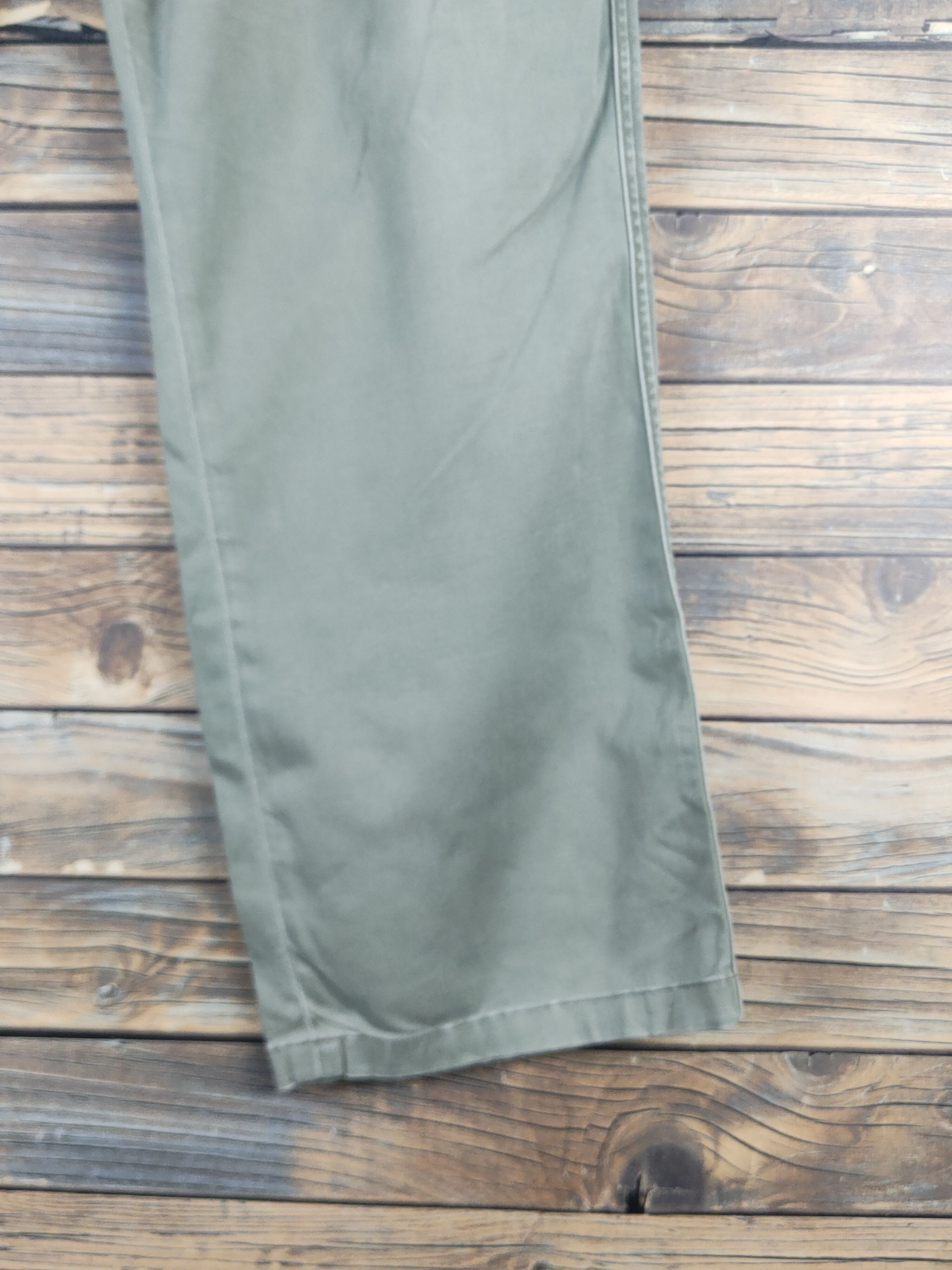 Japanese Brand DL Japanese Brand Green Multipocket Cargo Pants #1573 Size US 35 - 6 Thumbnail