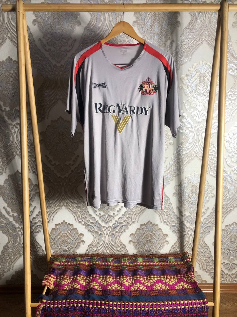 Lonsdale VINTAGE LONSDALE SUNDERLAND ENGLAND SOCCER JERSEY RETRO 90s Size US XL / EU 56 / 4 - 1 Thumbnail