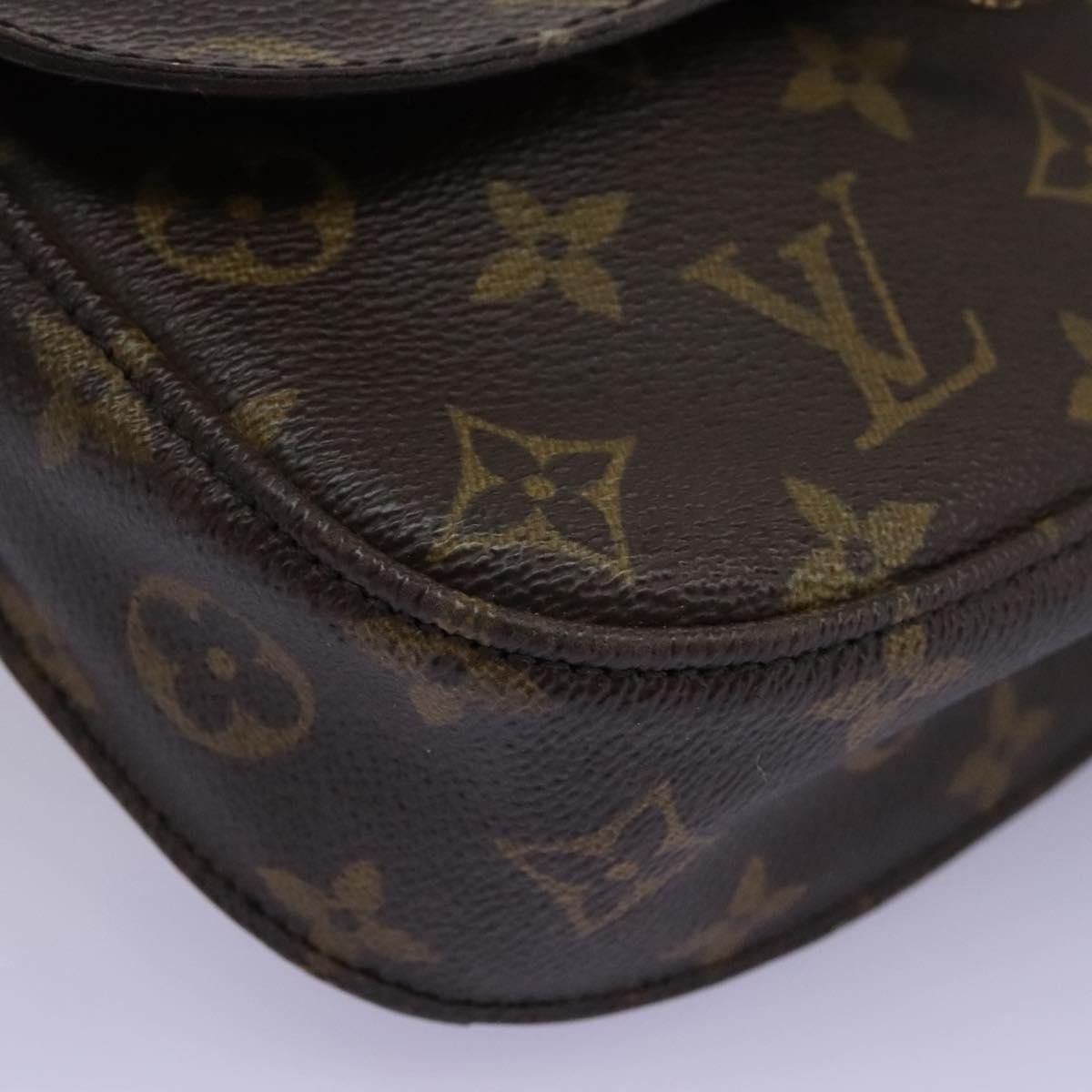 Louis Vuitton LOUIS VUITTON Monogram Saint Cloud MM Shoulder Bag M51243 Size ONE SIZE - 15 Thumbnail