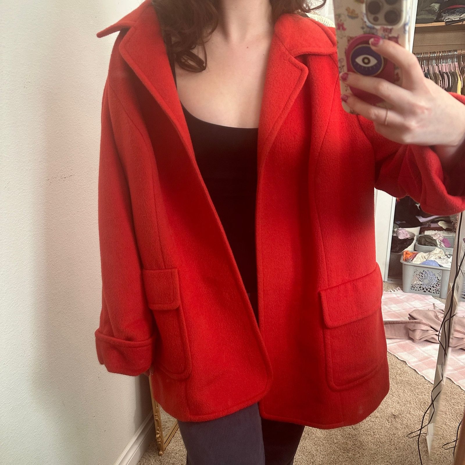 Vintage Cashmere Angora newest Jacket