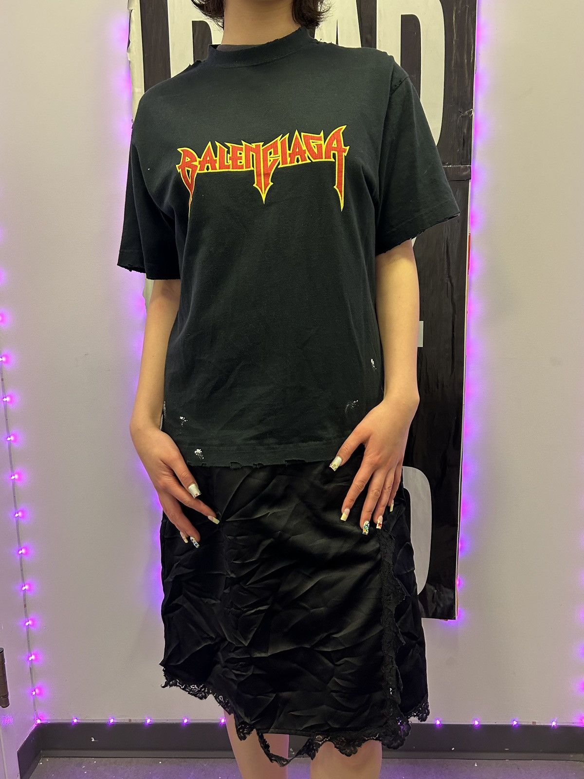 Balenciaga Balenciaga Shirt Skirt Size XS / US 0-2 / IT 36-38 - 1 Thumbnail