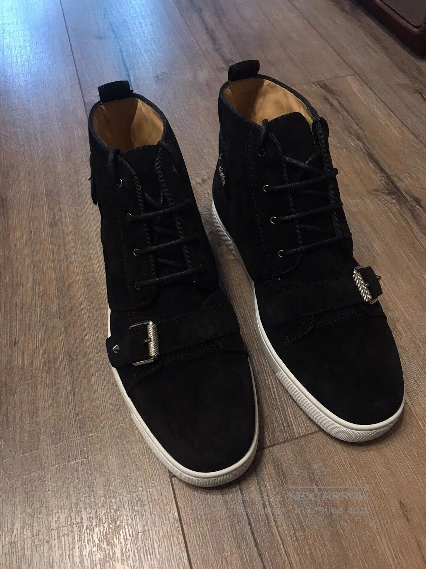 Christian Louboutin Christian Louboutin High-Top Suede Casual Shoes. Size US 9 / EU 42 - 1 Thumbnail