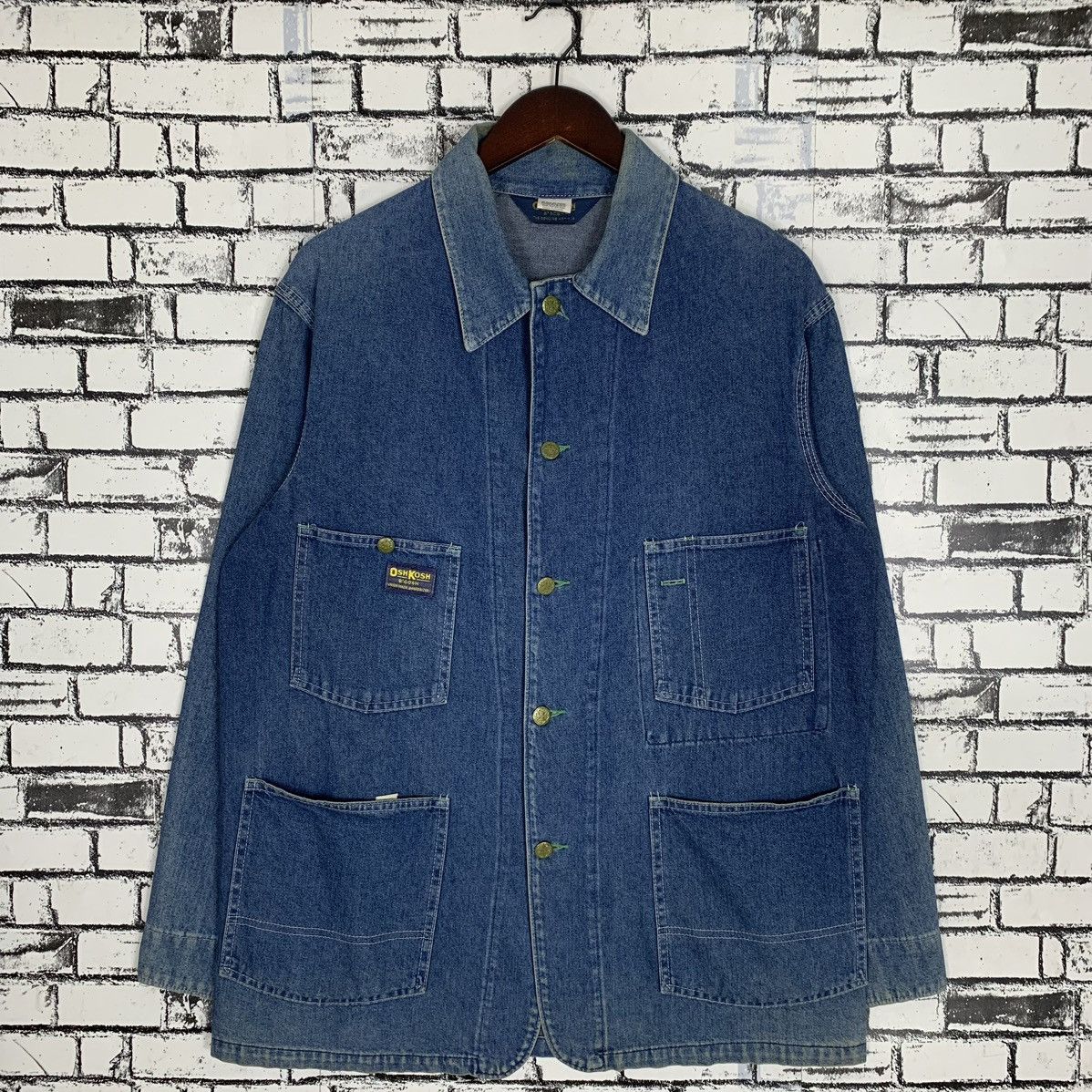 Vintage 60s 70s Oshkosh B' Gosh Workers Denim Jacket