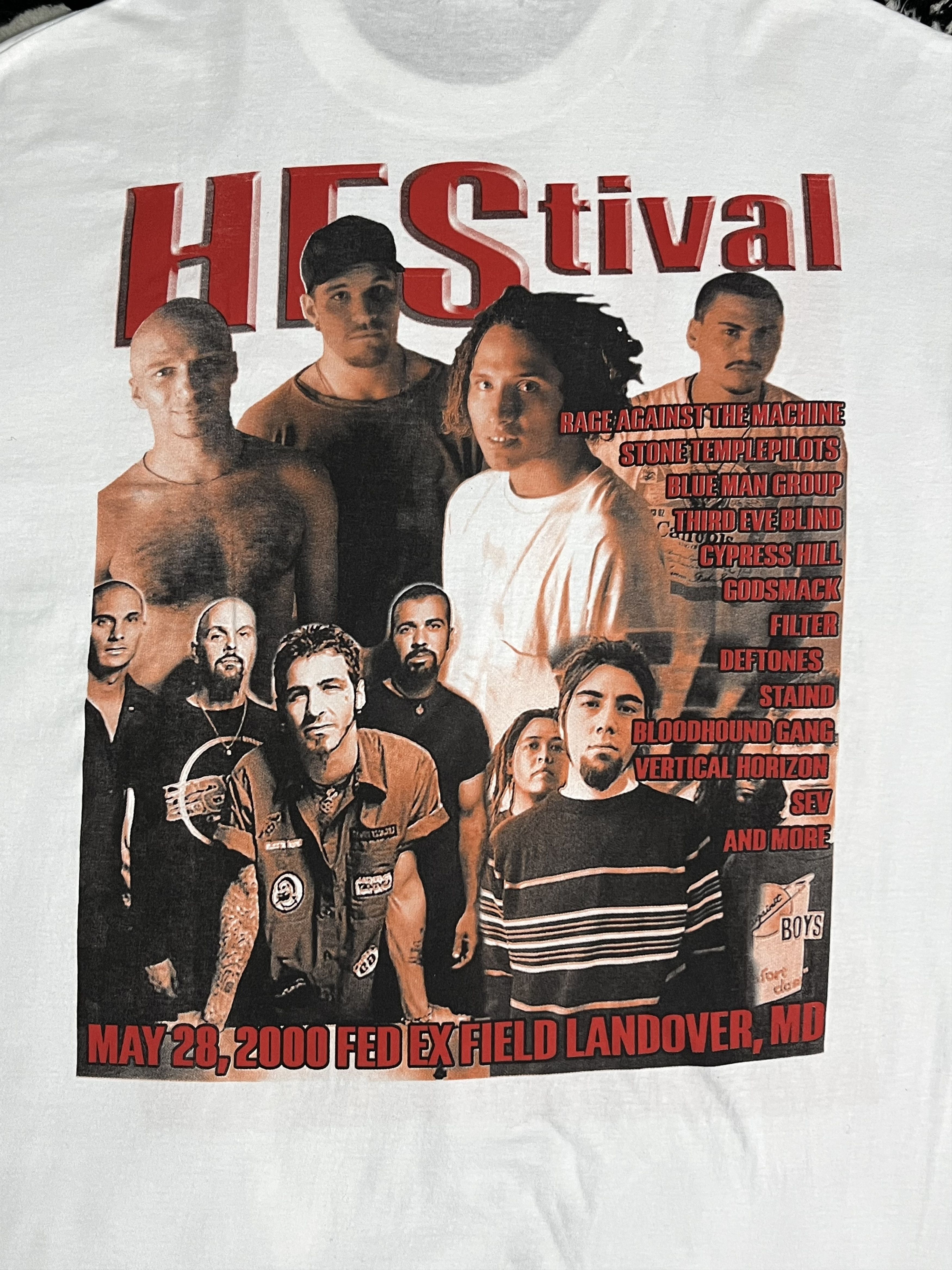 Band Tees Vintage HFStival Size US XL / EU 56 / 4 - 4 Thumbnail