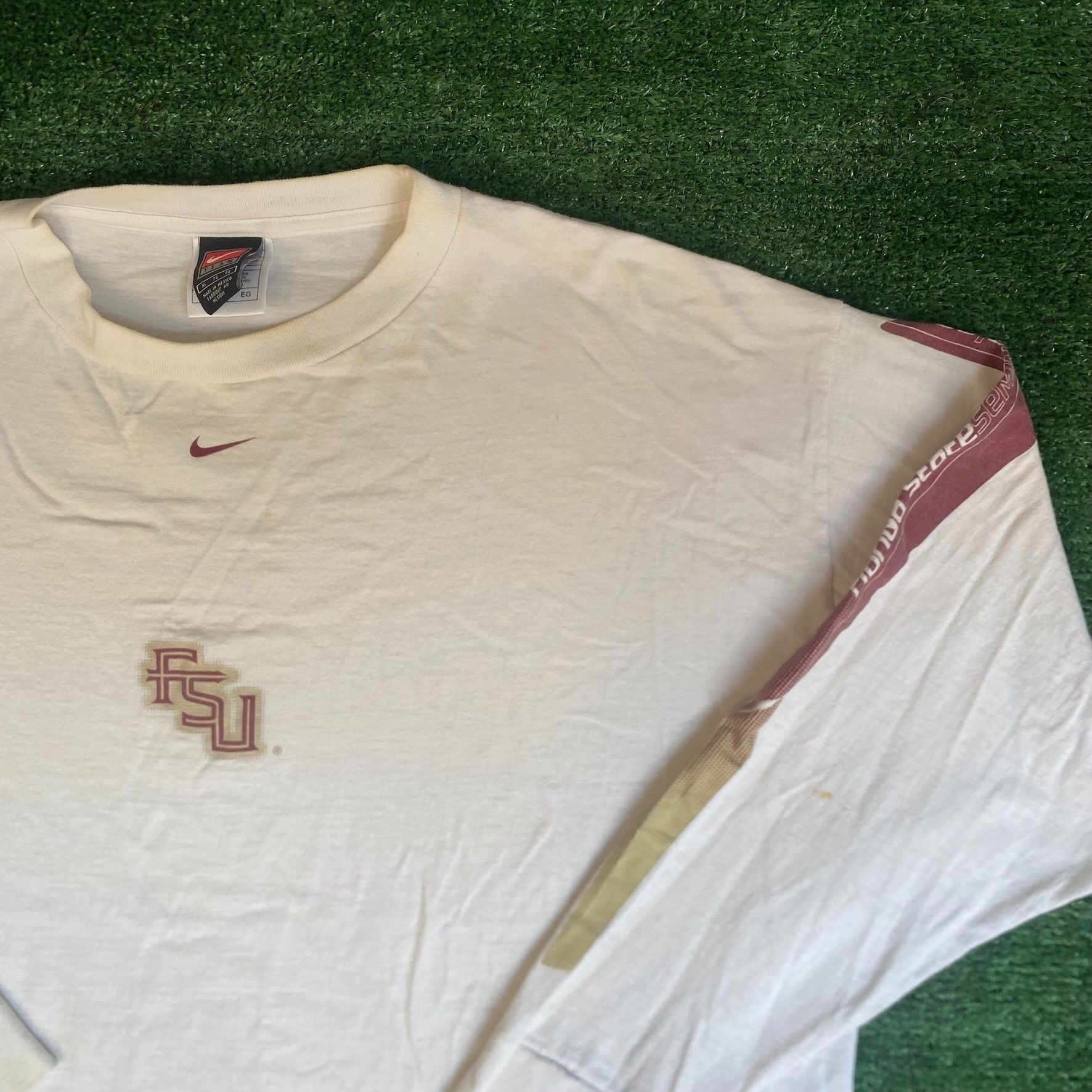 Nike Vintage Y2K Nike FSU Seminoles Shirt Florida State Logo Tee Size US XXL / EU 58 / 5 - 2 Thumbnail
