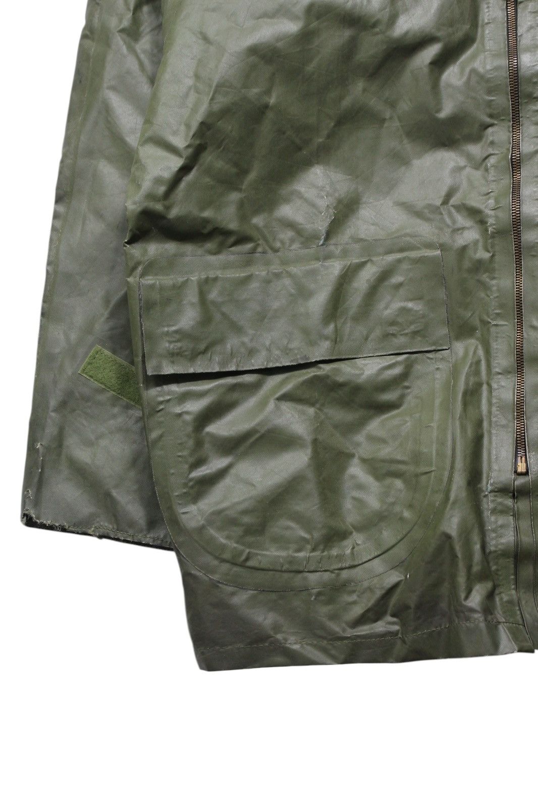 Vintage 1990 US ARMY WET WEATHER DOUBLE HOOD PARKA Size US M / EU 48-50 / 2 - 6 Thumbnail