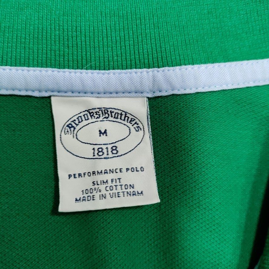 Brooks Brothers Brooks Brothers Mens Green Polo Shirt Size L Cotton Casual C Size US L / EU 52-54 / 3 - 11 Thumbnail