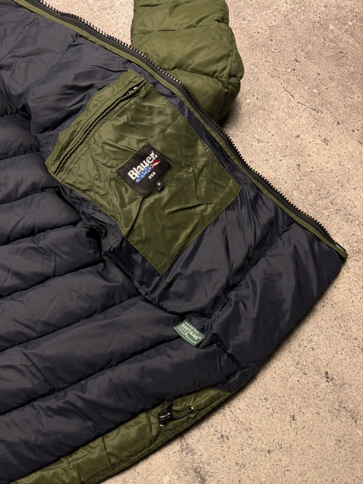 Vintage Vintage Blauer USA Down Men’s Outdoor Jacket Arcteryx Style Size US M / EU 48-50 / 2 - 7 Thumbnail