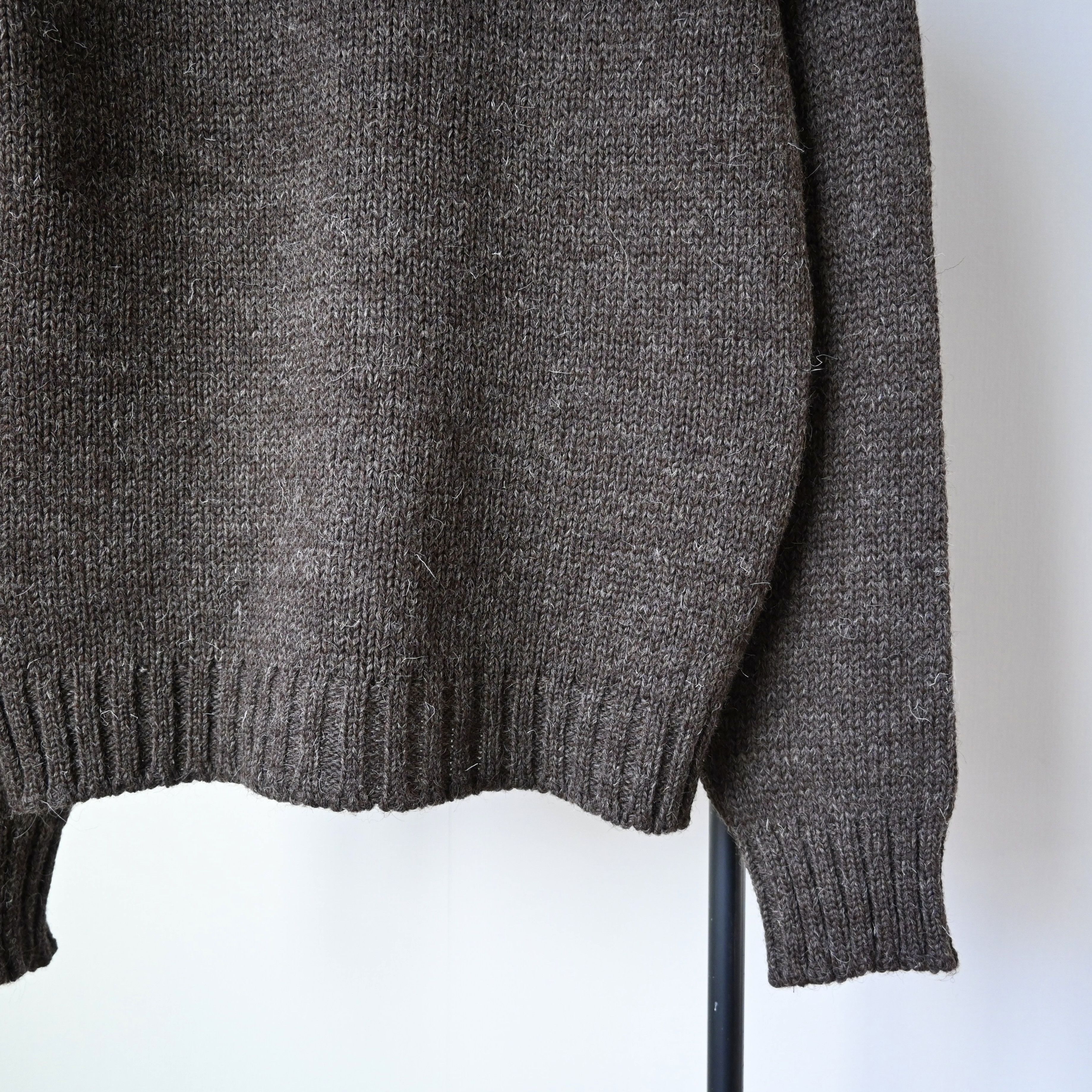 Vintage VTG 1990s Stuart Austin heavy wool knit hoodie, made in UK Size US M / EU 48-50 / 2 - 4 Thumbnail