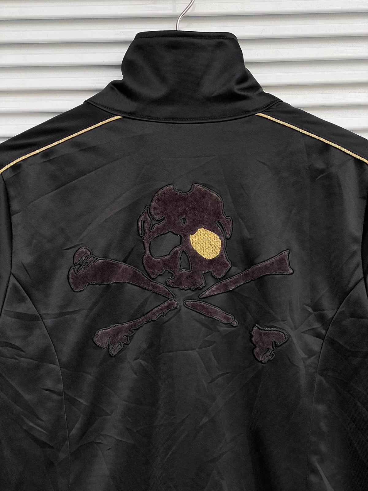 Japanese Brand × Vintage Vintage Skulls Embroidered Jacket / Number Nine Travis Scott Size US S / EU 44-46 / 1 - 4 Thumbnail