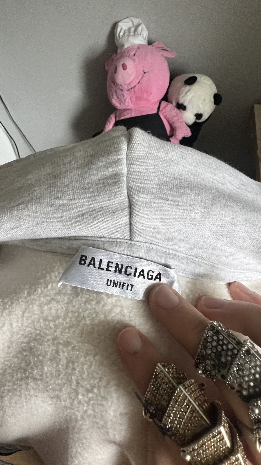 Balenciaga Balenciaga Fashion Institute Zip-up Hoodie Size US L / EU 52-54 / 3 - 7 Thumbnail