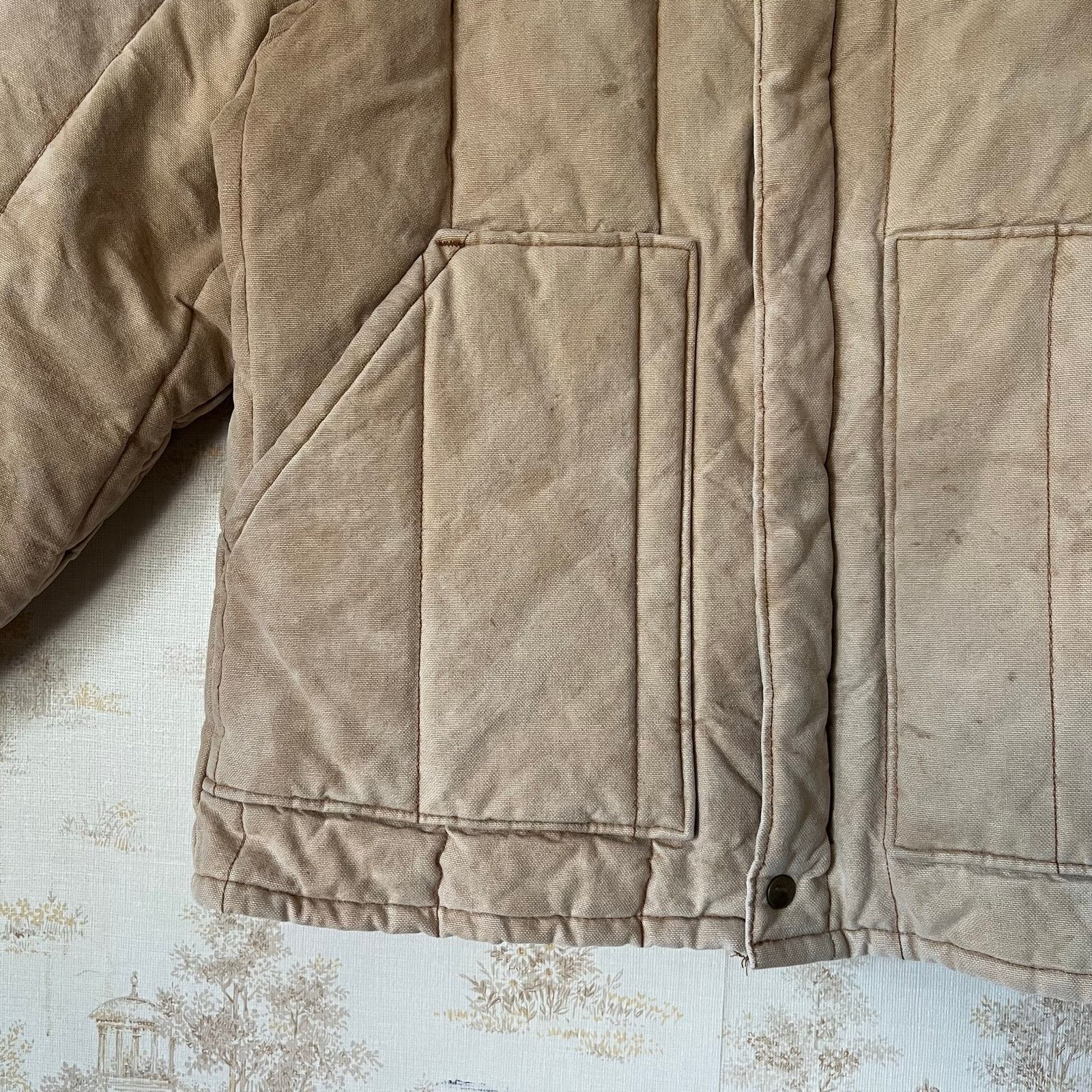 Walls 80s Walls Zero-Zone Work Jacket | Distressed Canvas | M Size US M / EU 48-50 / 2 - 12 Thumbnail
