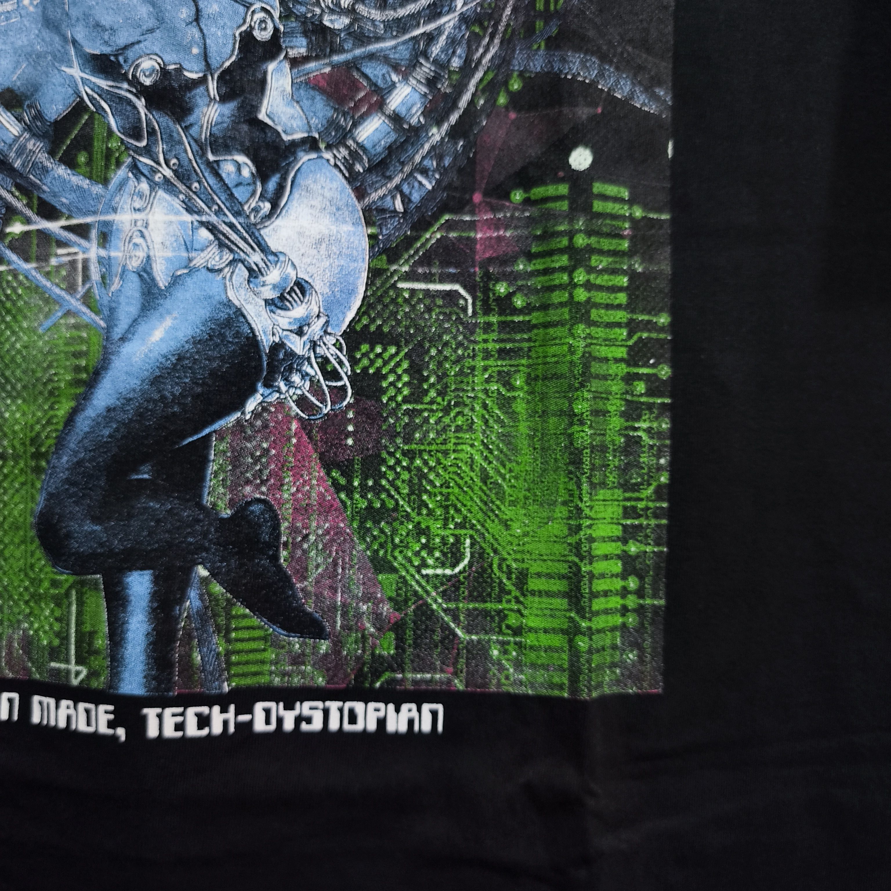 Anime Ghost In The Shell Inhuman Made T-shirt Size US XL / EU 56 / 4 - 7 Thumbnail