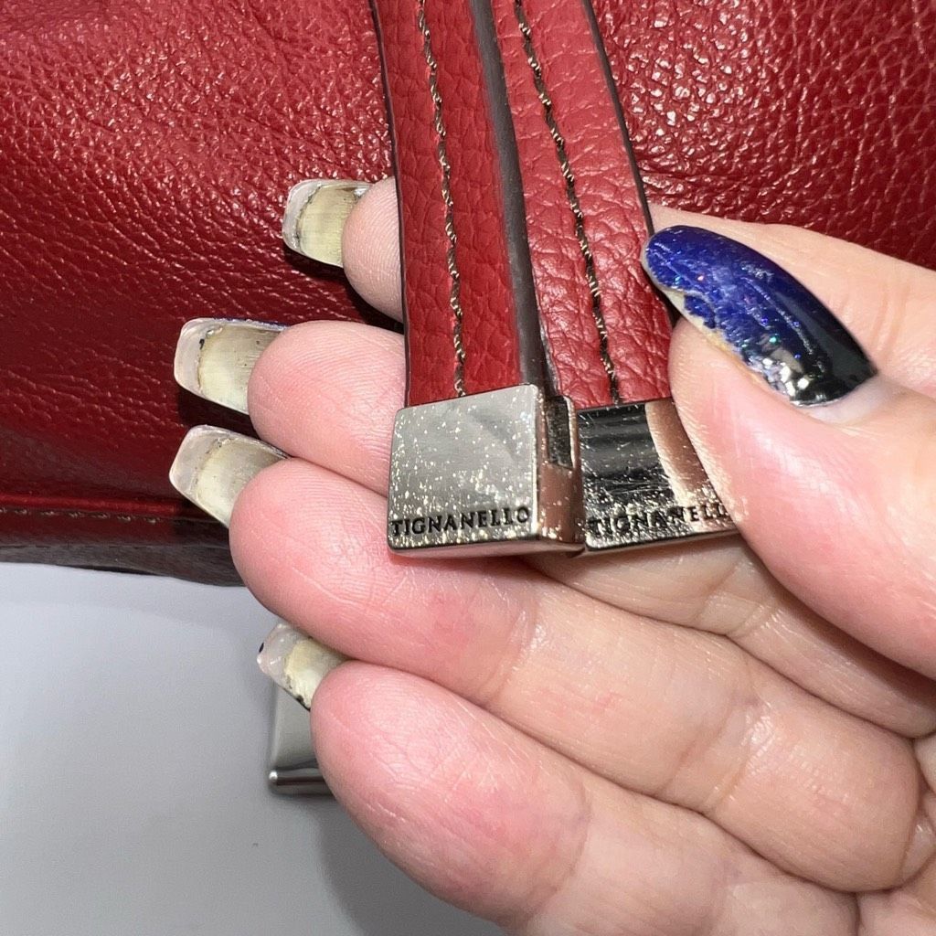 Other Tignanello Soft Italian Leather Three Part purse with Large Bag Charm and branded Hardware Size ONE SIZE - 5 Thumbnail