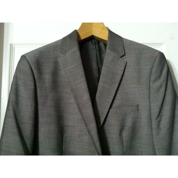 Calvin Klein CALVIN KLEIN MEN'S NEW POLYESTER BLEND JACKET BLAZER SZ:M Size US M / EU 48-50 / 2 - 2 Thumbnail